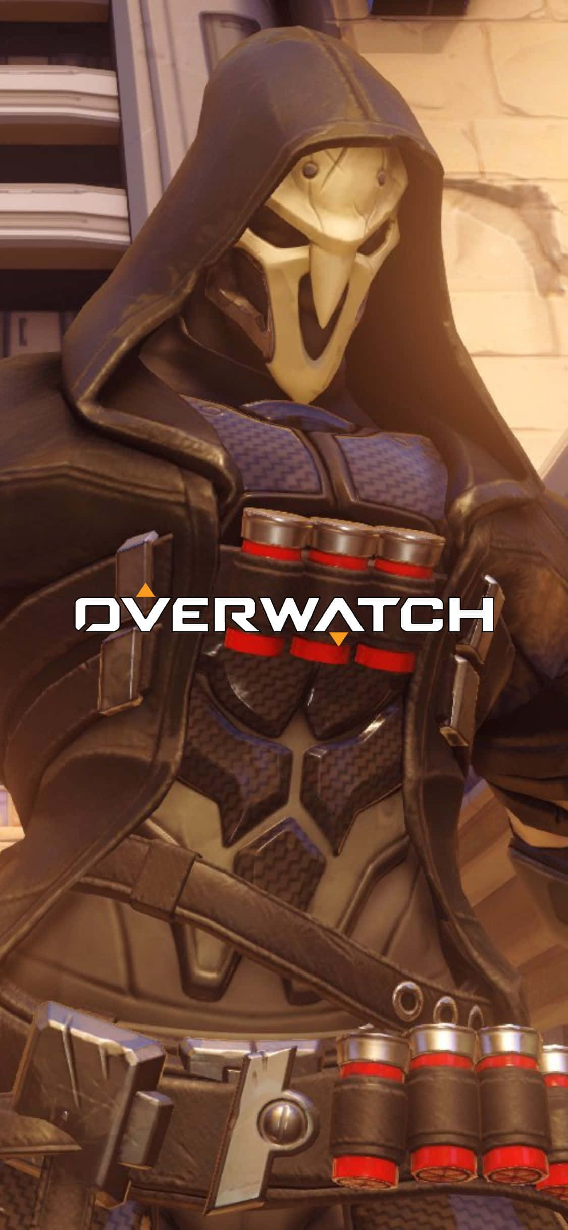 iPhone X - Overwatch এর সাথে অ্যাকশনে যোগ দিন ওয়ালপেপার