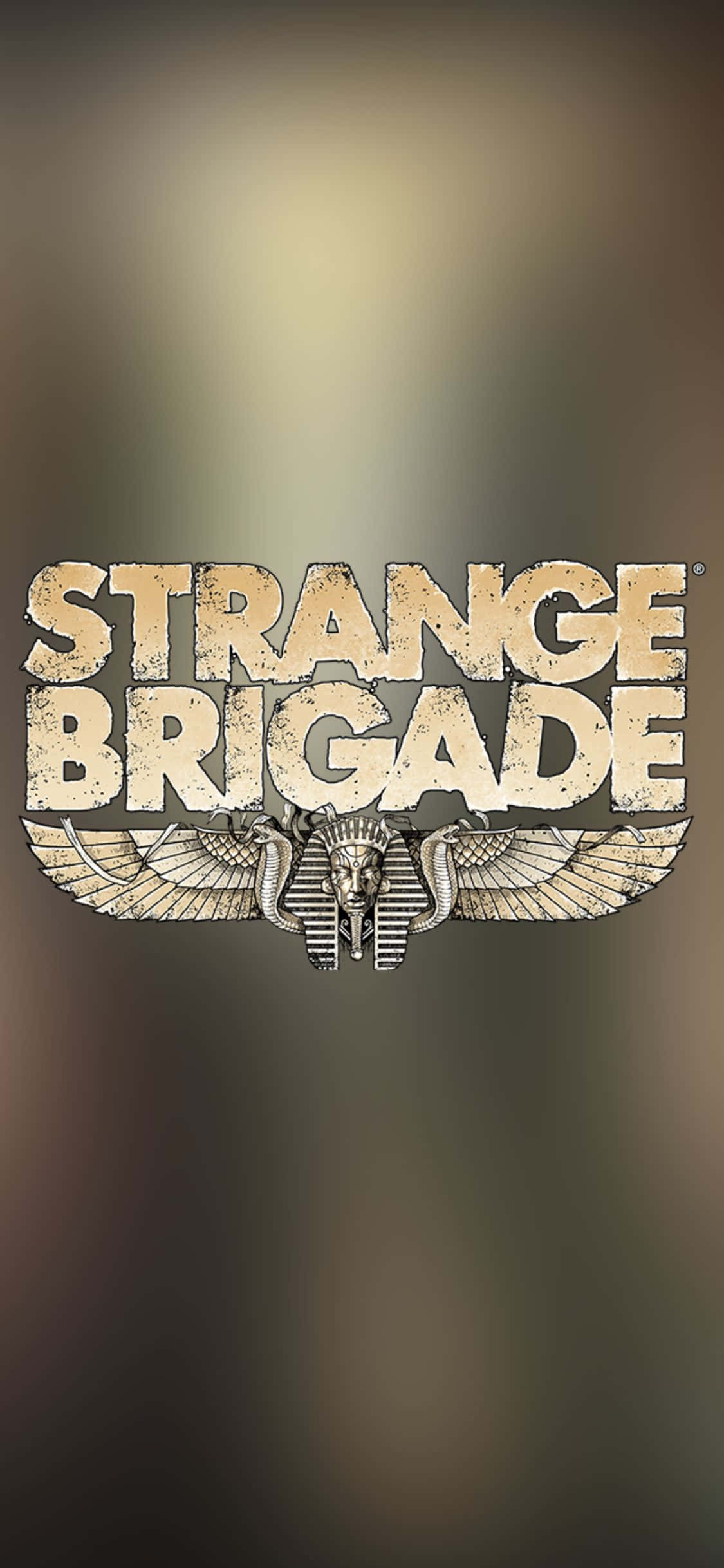 iPhone X Strange Brigade ব্যাকগ্রাউন্ড লোগো ওয়ালপেপার
