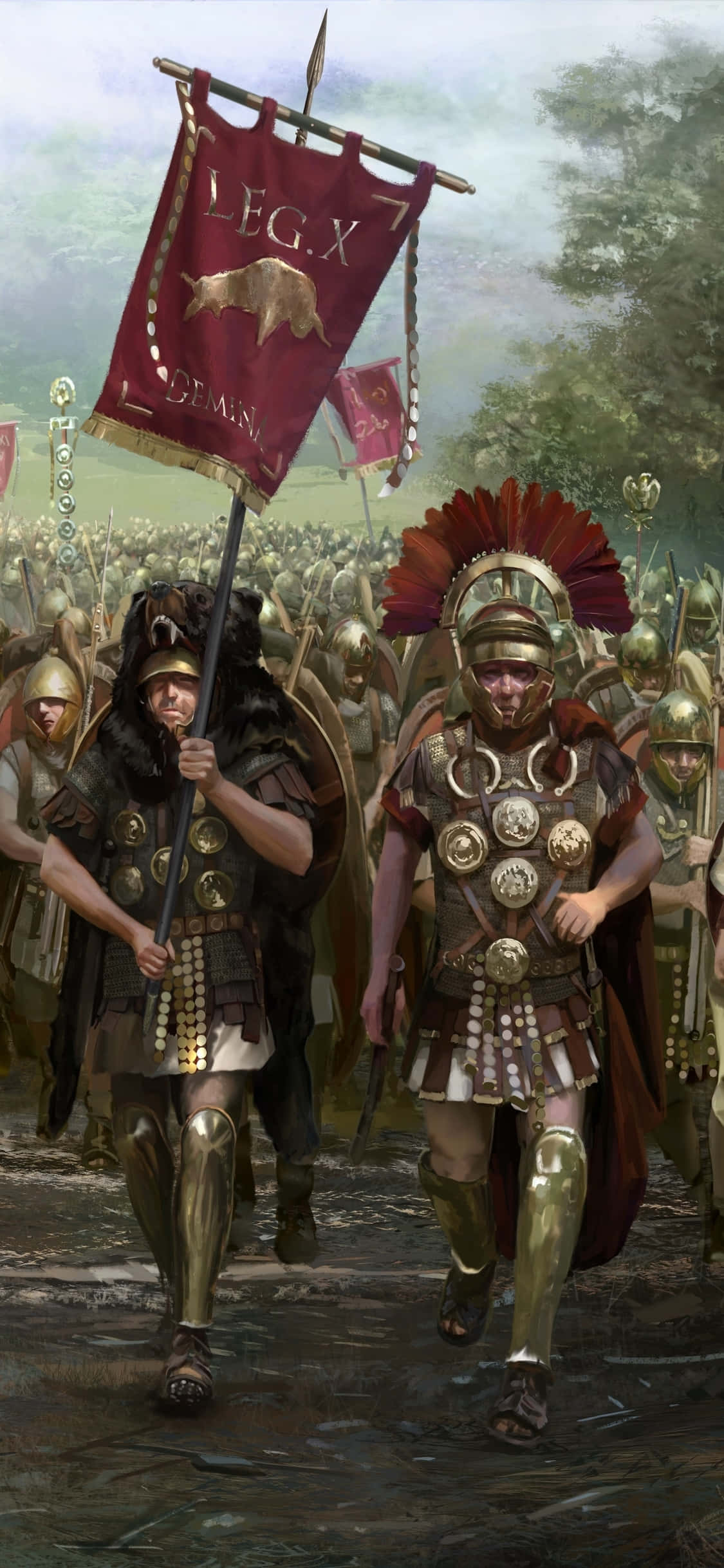 iPhone Xs Total War Rome 2 এর সাথে রোমান সাম্রাজ্য জয় করুন ওয়ালপেপার