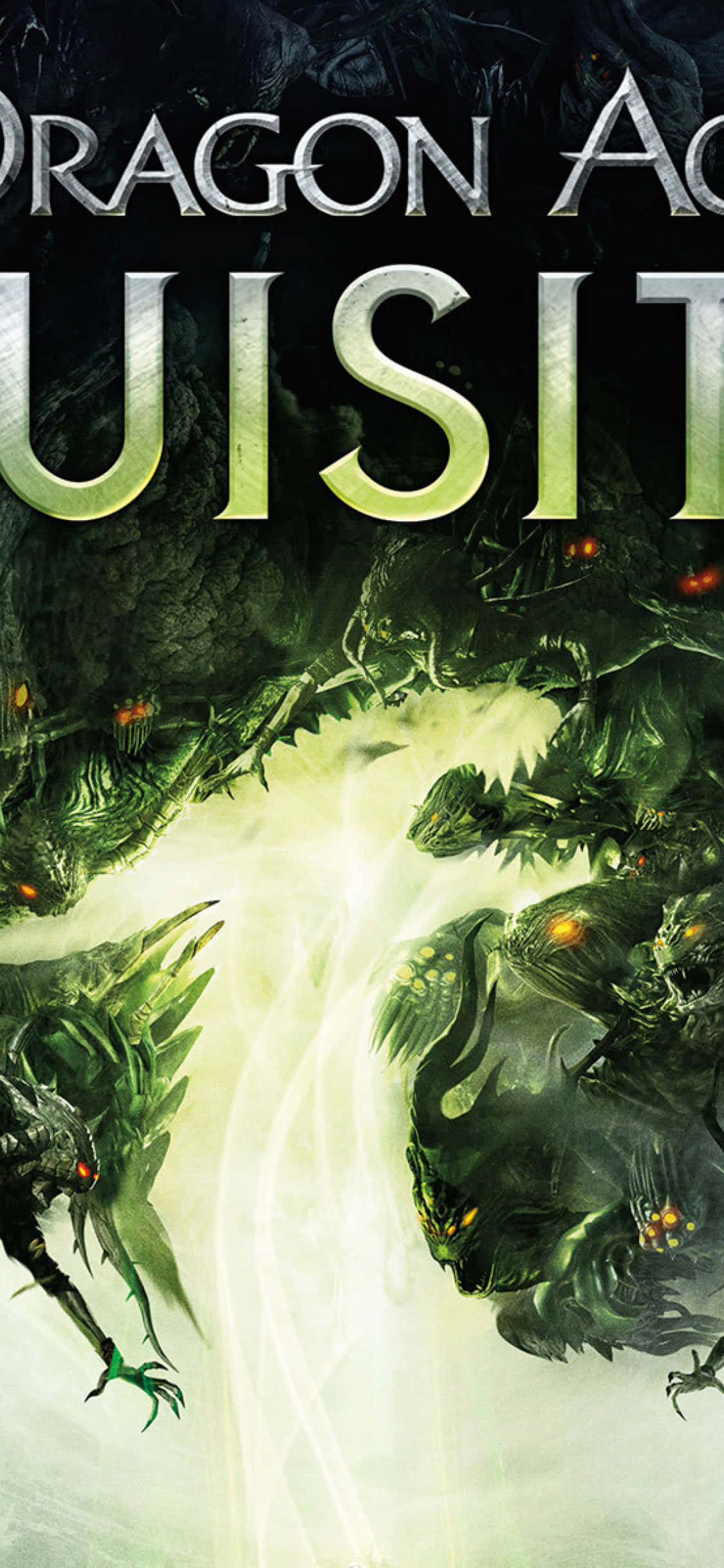 "iPhone Xs এবং Dragon Age Inquisition - একসাথে ফ্যান্টাসি জগত অন্বেষণ করুন" ওয়ালপেপার