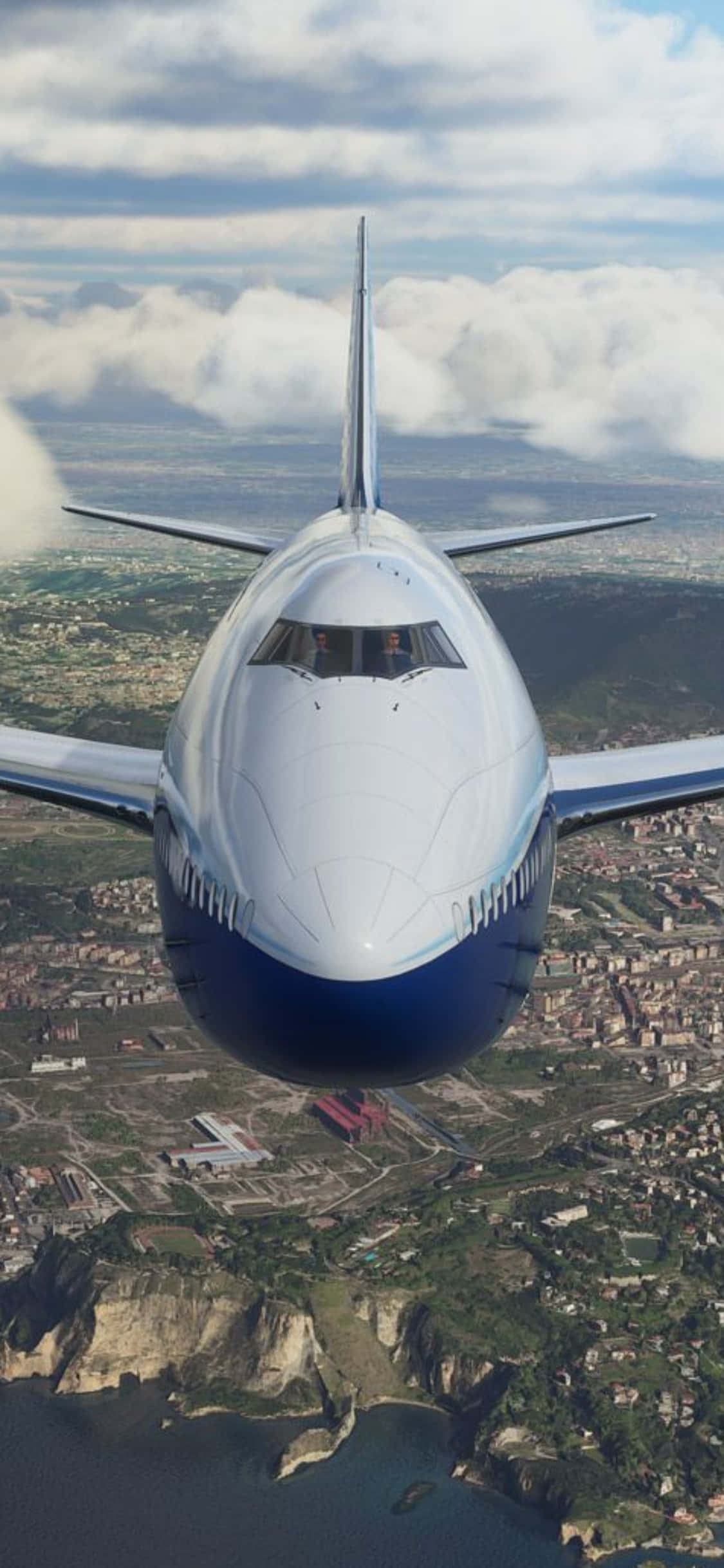 আকাশ অন্বেষণের প্রতি আপনার আগ্রহকে iPhone Xs এবং Microsoft Flight Simulator এর সাথে নতুন উচ্চতায় নিয়ে যান। ওয়ালপেপার