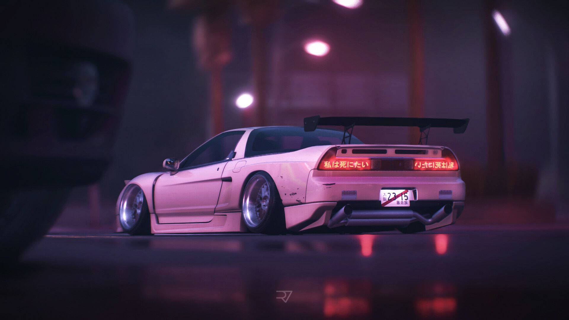 JDM নান্দনিক অ্যাকুরা NSX ওয়ালপেপার