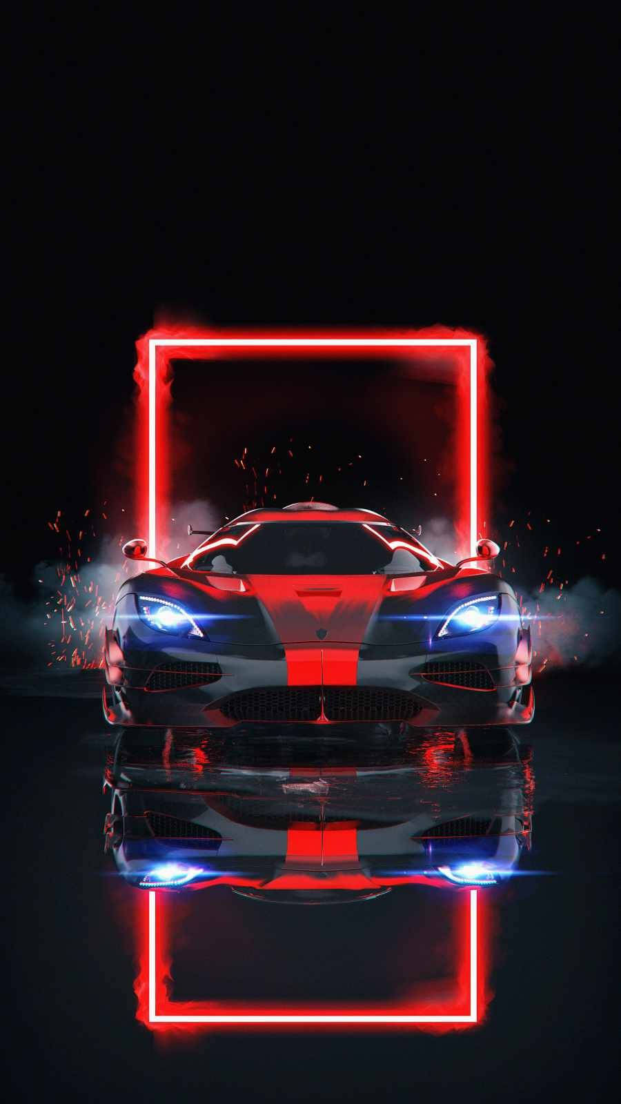 Koenigsegg One:1 iPhone গাড়ি ওয়ালপেপার