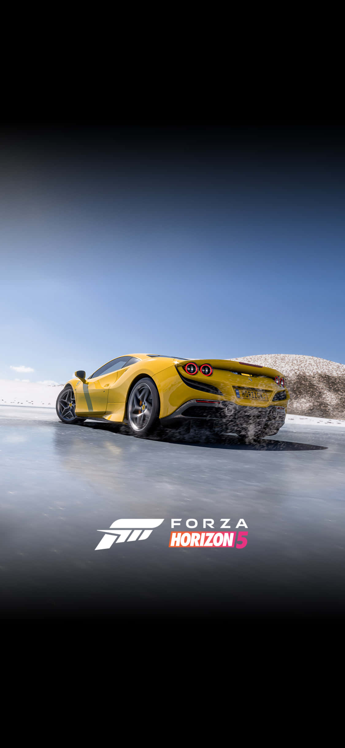 দ্রুতগামী Lamborghini iPhone X Forza Motorsport 7 ব্যাকগ্রাউন্ড ওয়ালপেপার