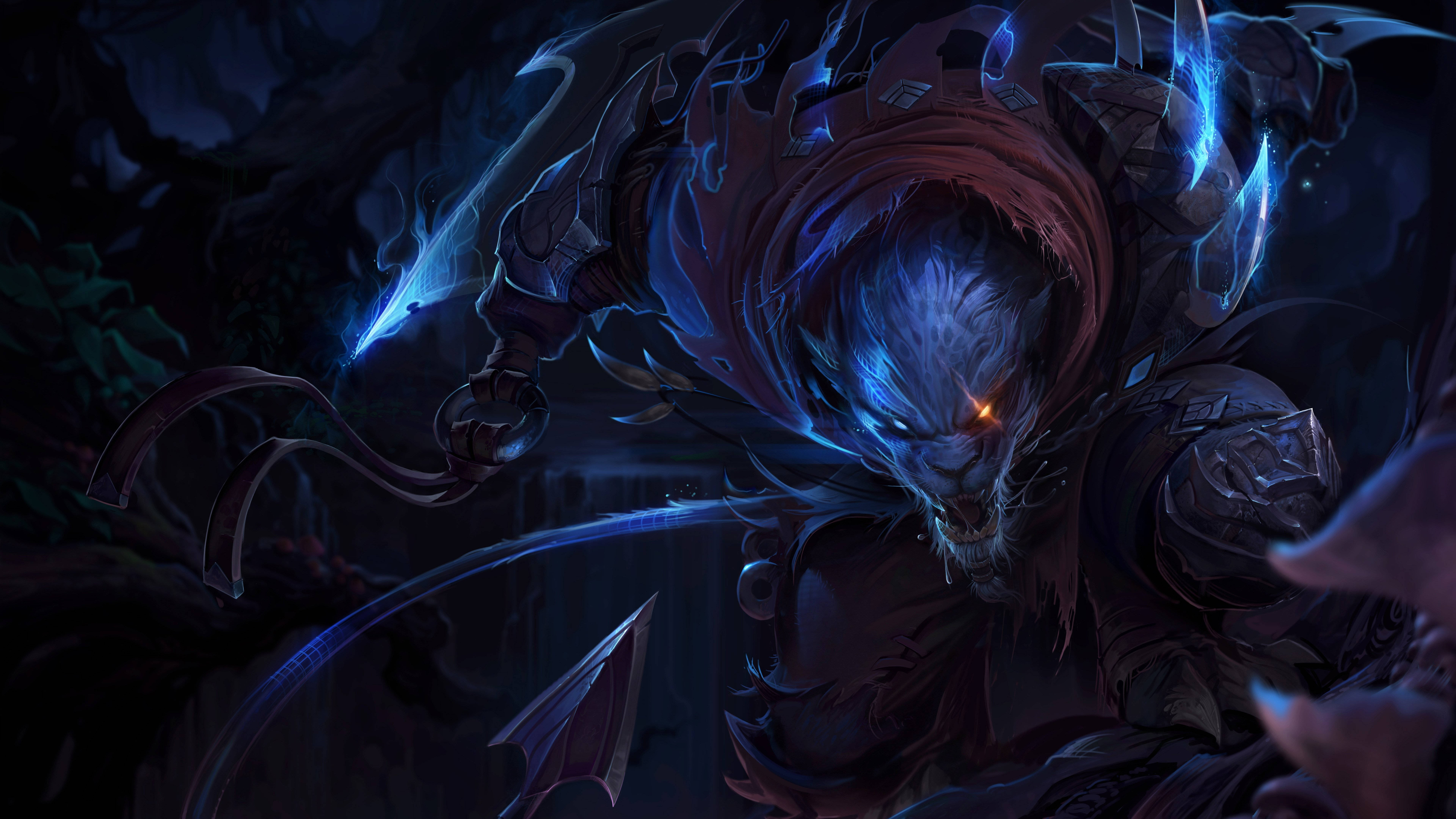 LOL Rengar 4K গেমিং ওয়ালপেপার