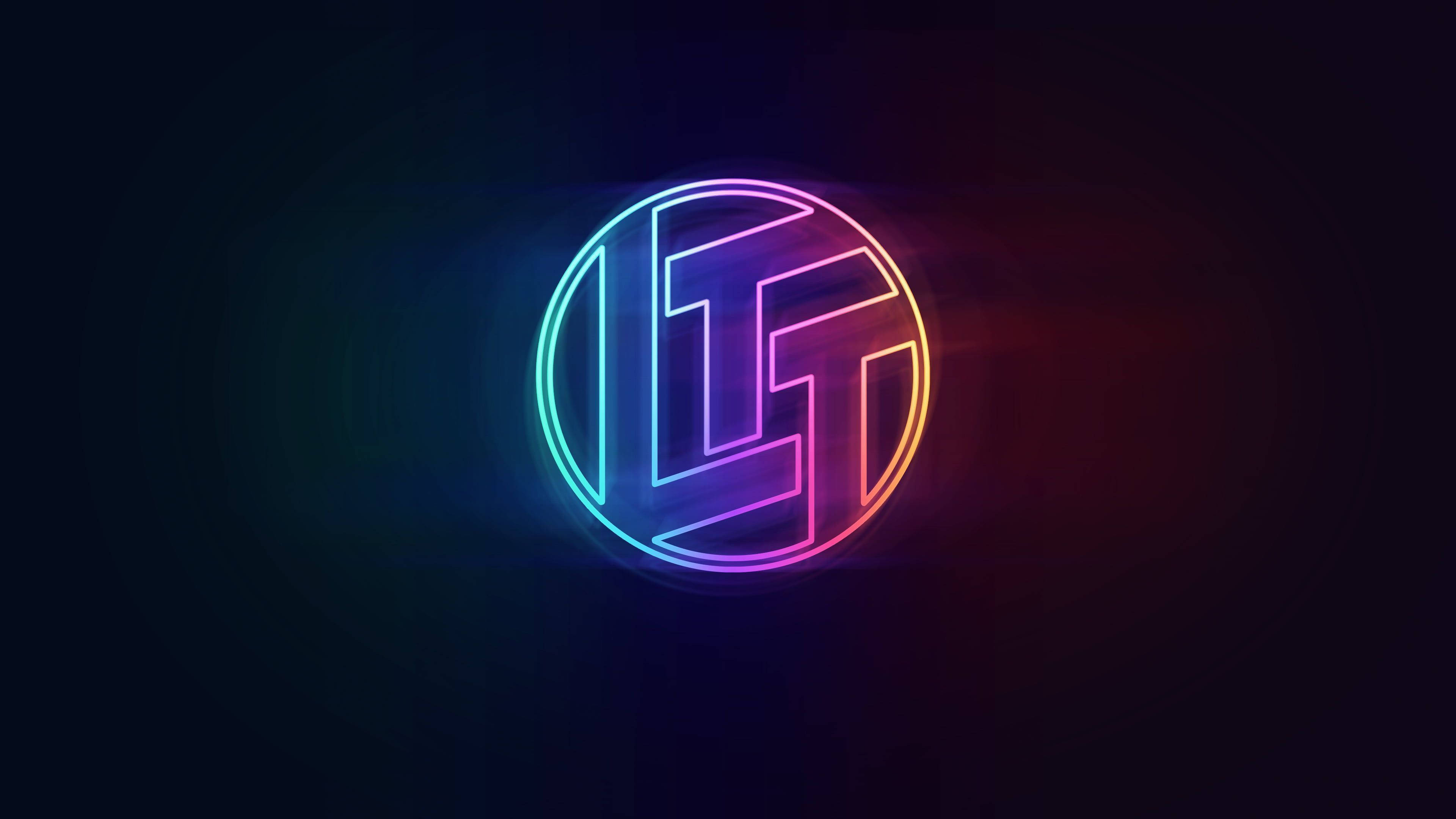 LTT লোগো RGB 4K ওয়ালপেপার