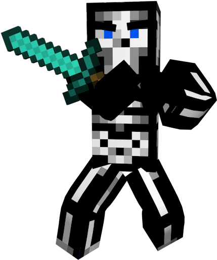 Minecraft_ চরিত্র_ তলোয়ার_সহ.PNG ওয়ালপেপার