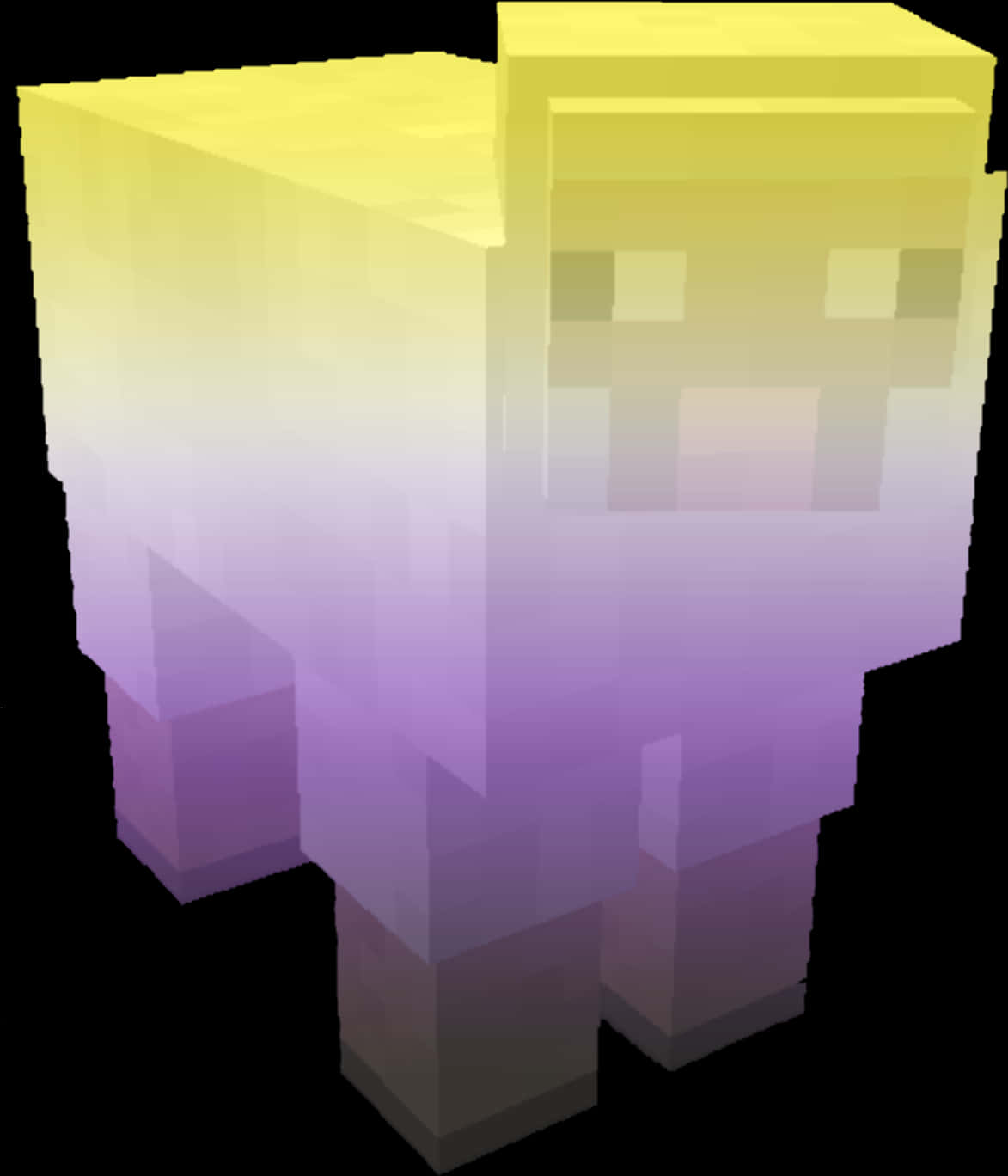Minecraft: উজ্জ্বল চরিত্র রেন্ডার ওয়ালপেপার