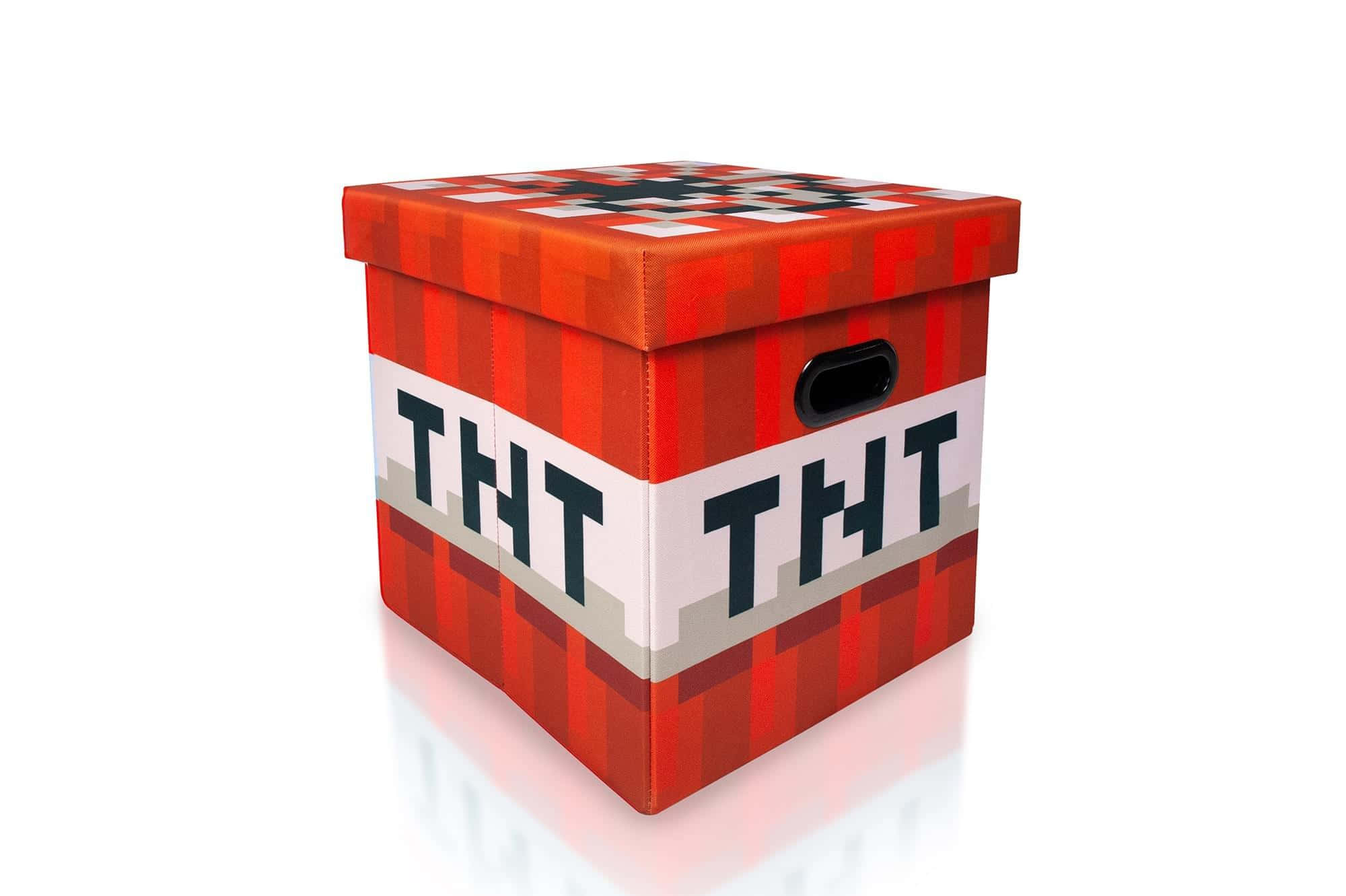 Minecraft Tnt সহ বক্স ওয়ালপেপার
