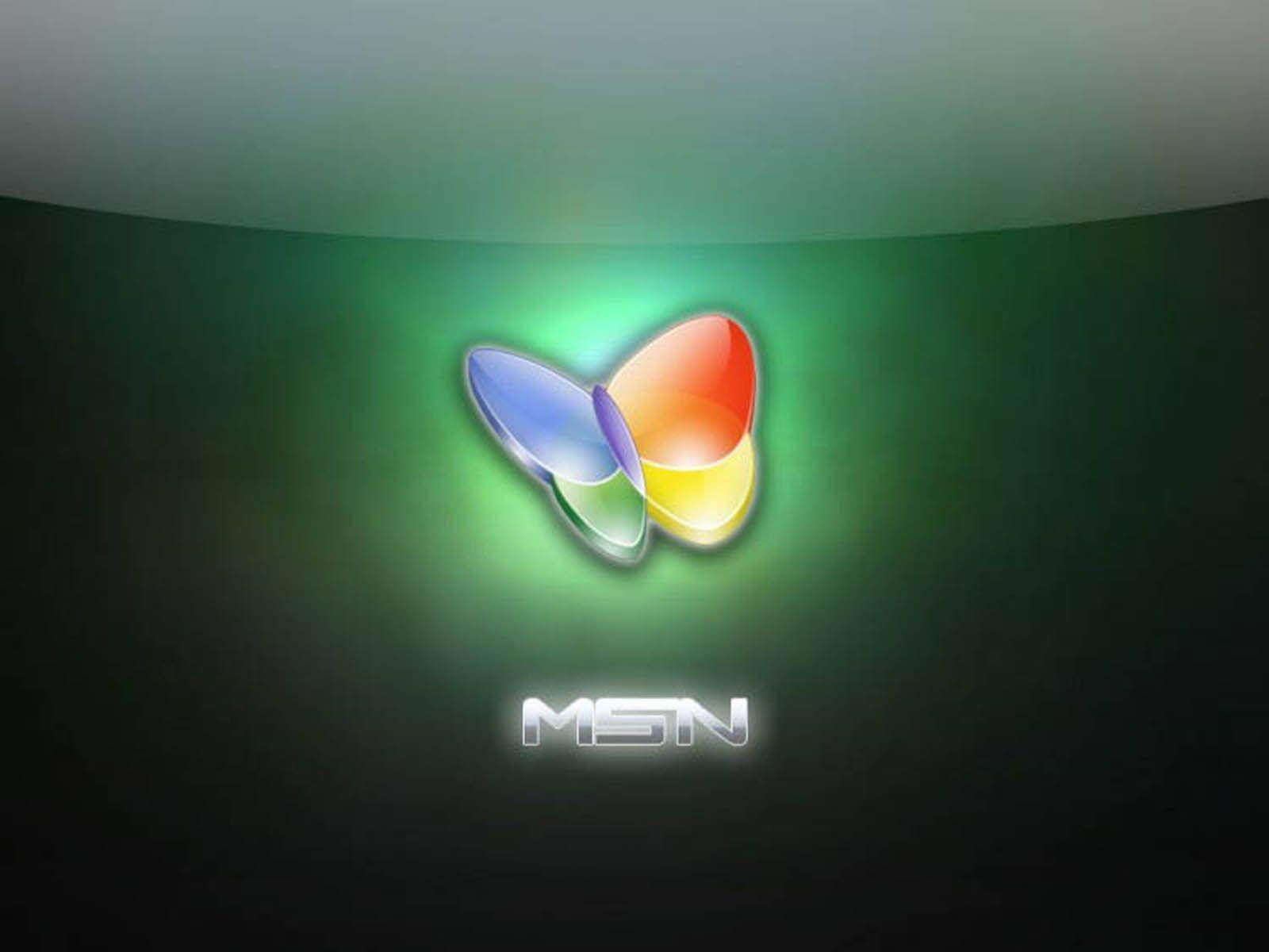 MSN সবুজ নিয়ন আলো ওয়ালপেপার