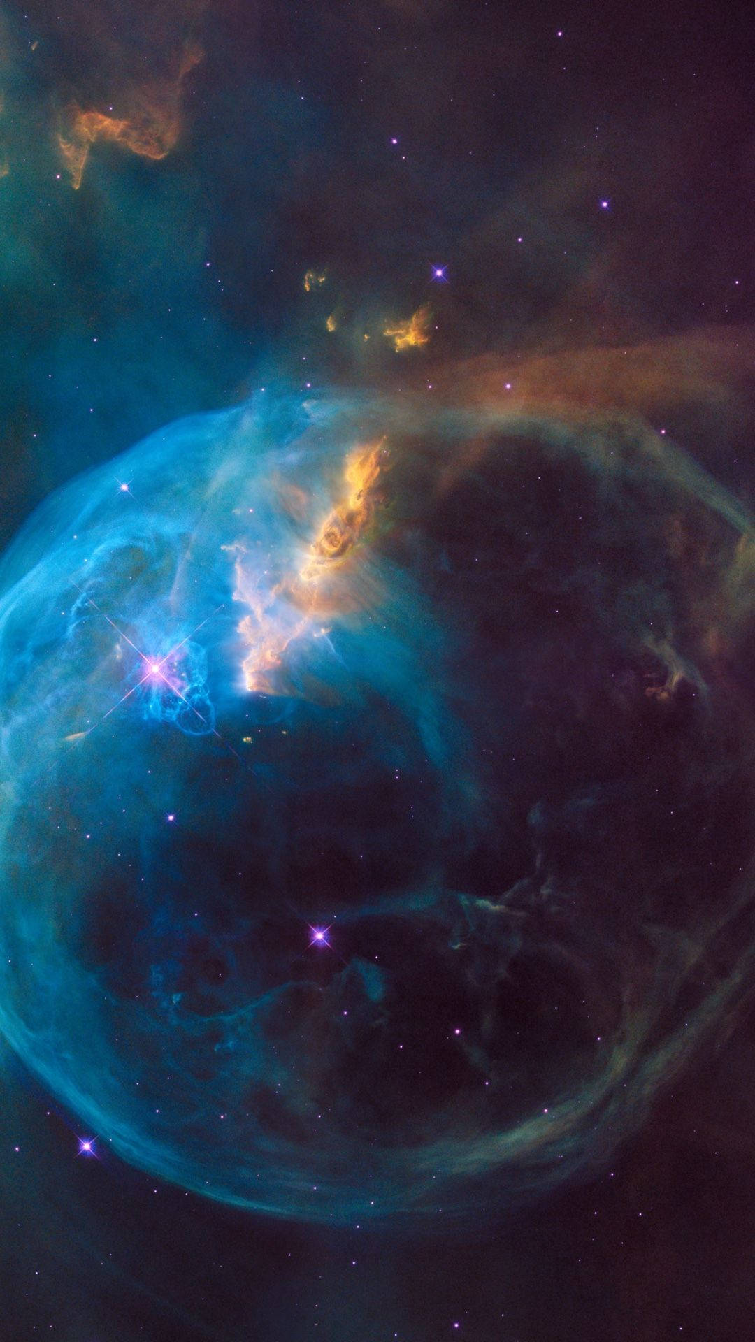 NASA iPhone সুন্দর নীহারিকা ওয়ালপেপার