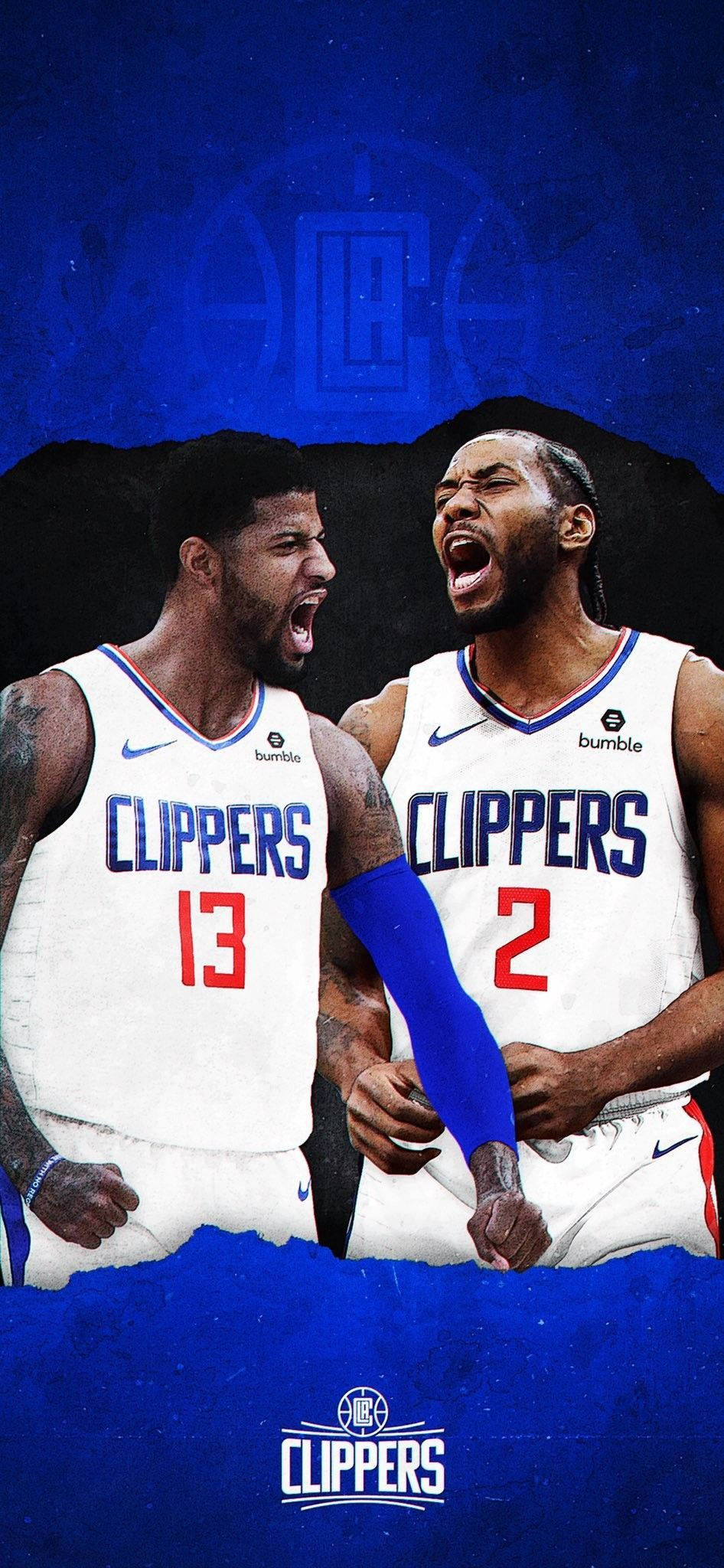NBA কাওহি লিওনার্ড অ্যান্ড পল জর্জ ওয়ালপেপার