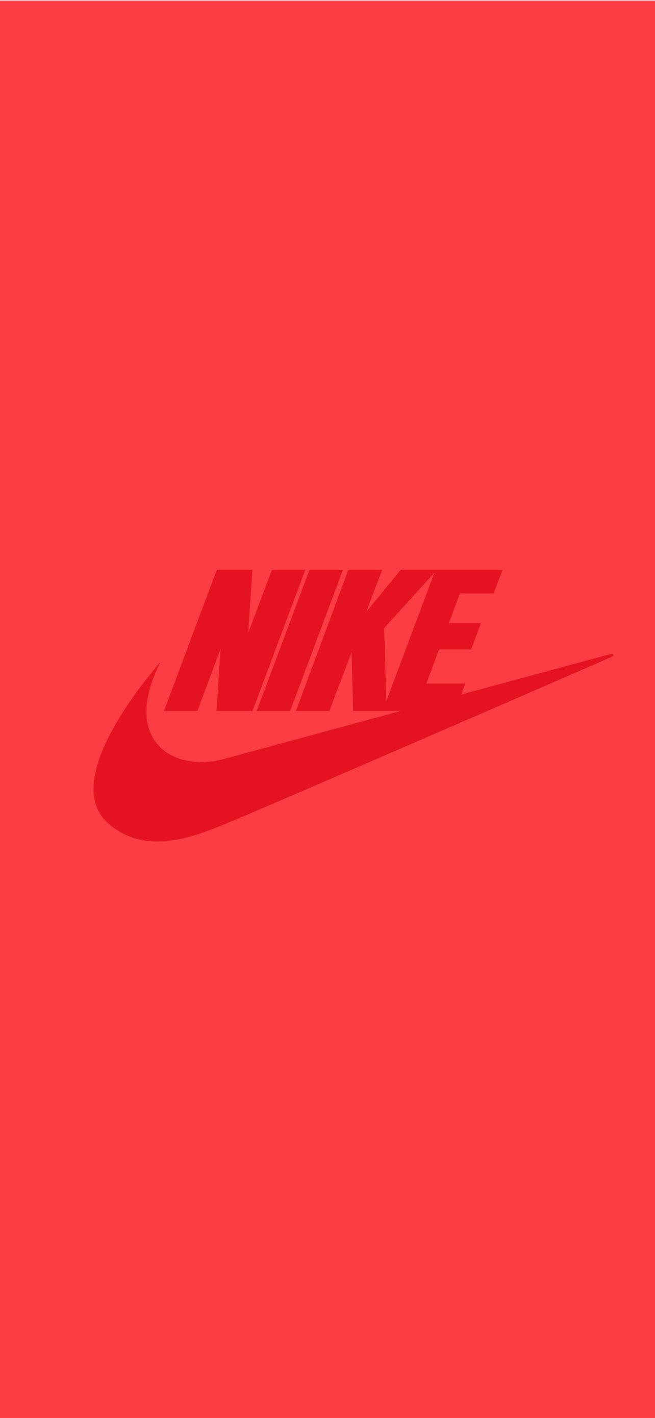 সম্পূর্ণ লাল Nike iPhone ওয়ালপেপার