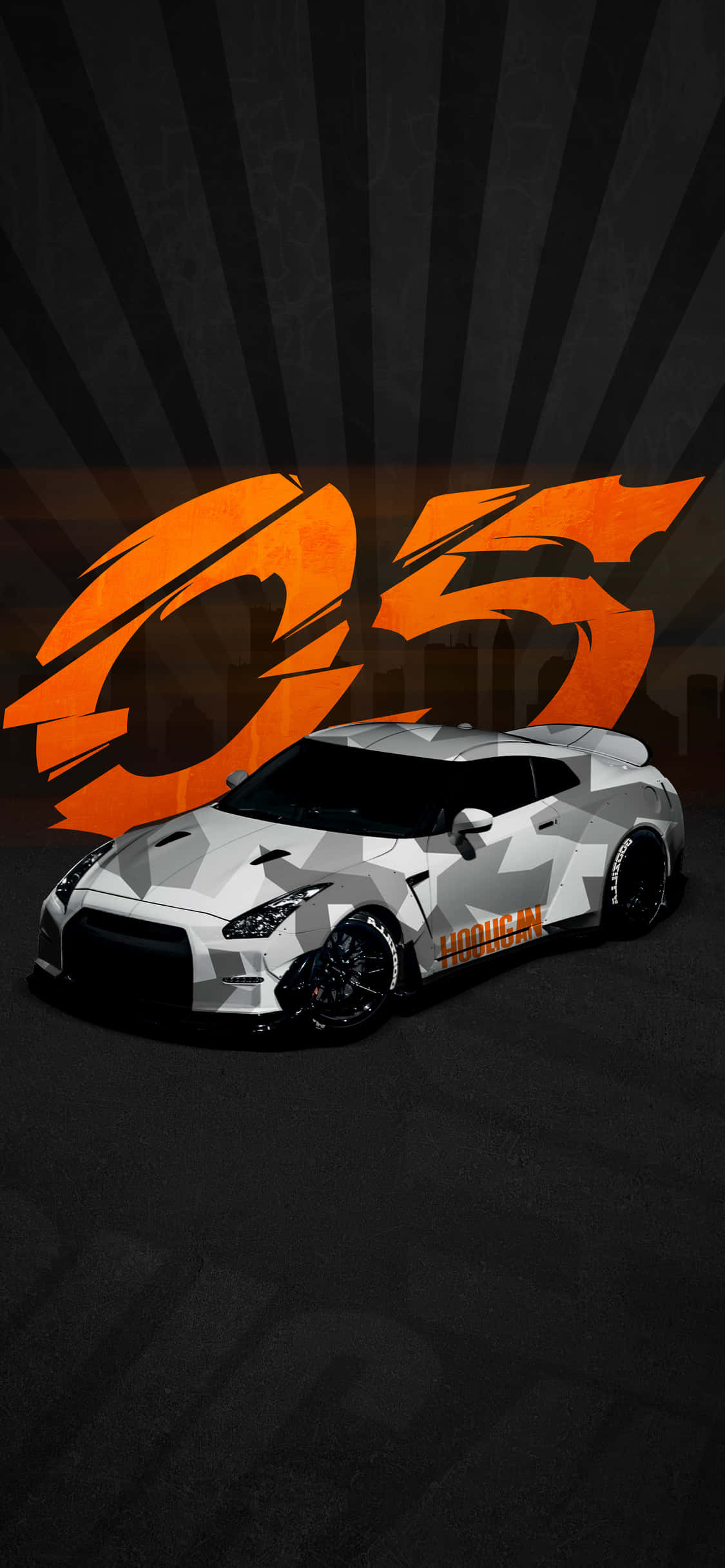 Nissan 350Z iPhone আর্ট ওয়ালপেপার
