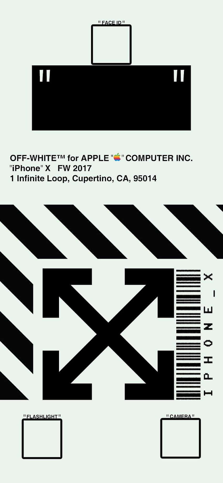 যাতায়াতের সময় সংযুক্ত থাকতে সর্বশেষ Off White iPad নিন। ওয়ালপেপার