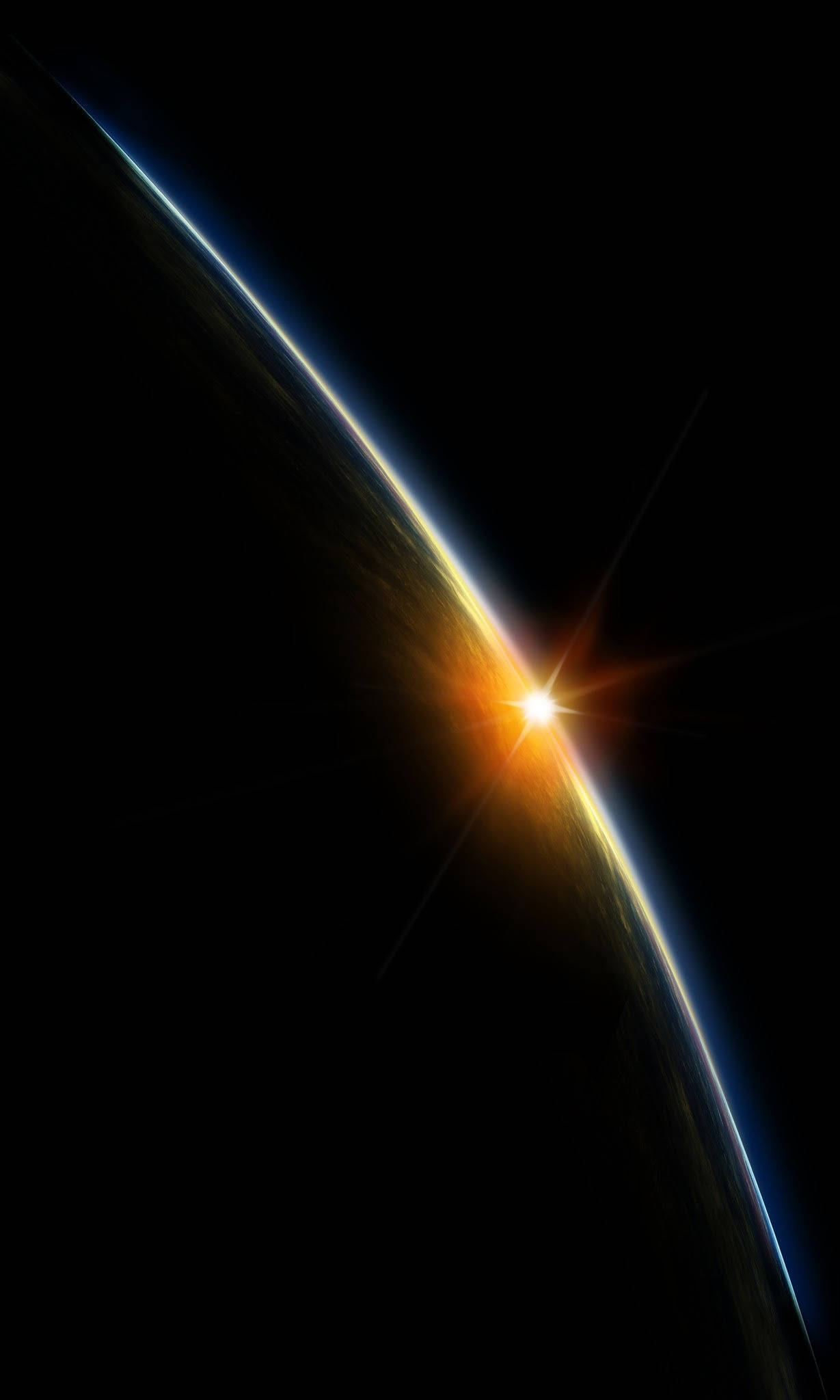 OLED Horizon Star ওয়ালপেপার