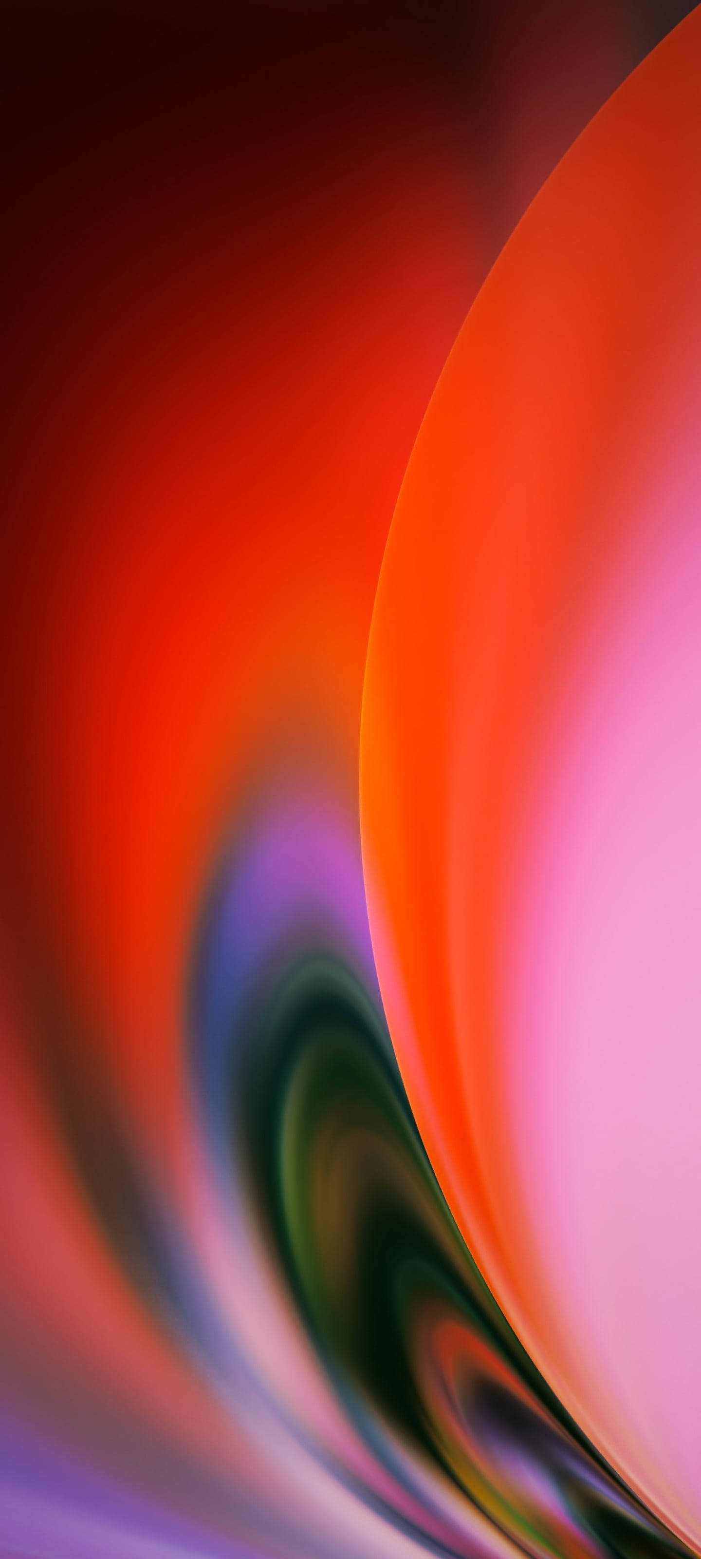 ভাবপূর্ণ OnePlus Nord AMOLED অ্যাবস্ট্রাক্ট আর্ট ওয়ালপেপার