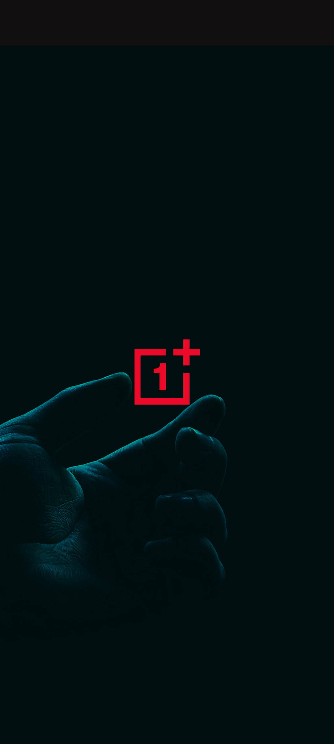 OnePlus Nord লোগো হাতসহ ওয়ালপেপার