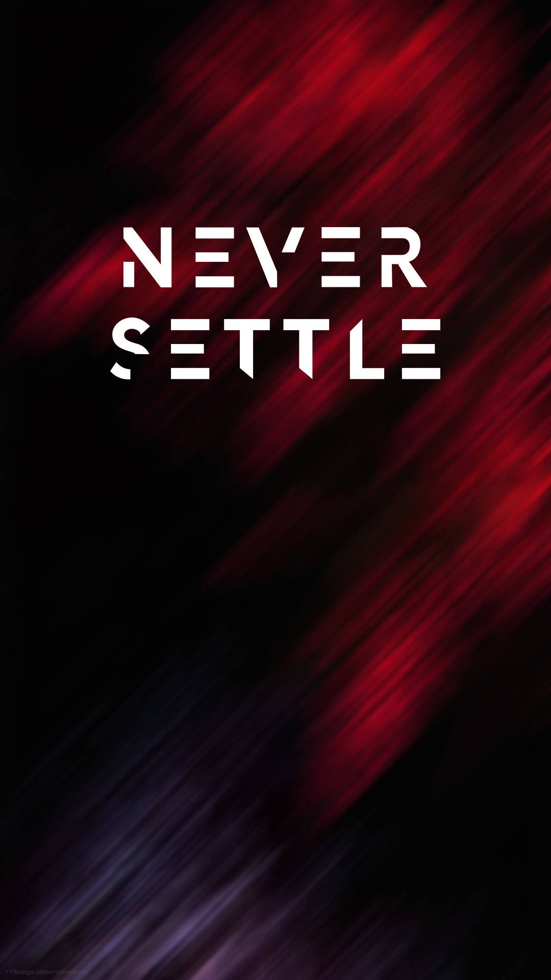 OnePlus মেহগনি কখনো নিষ্পত্তি করো না ওয়ালপেপার