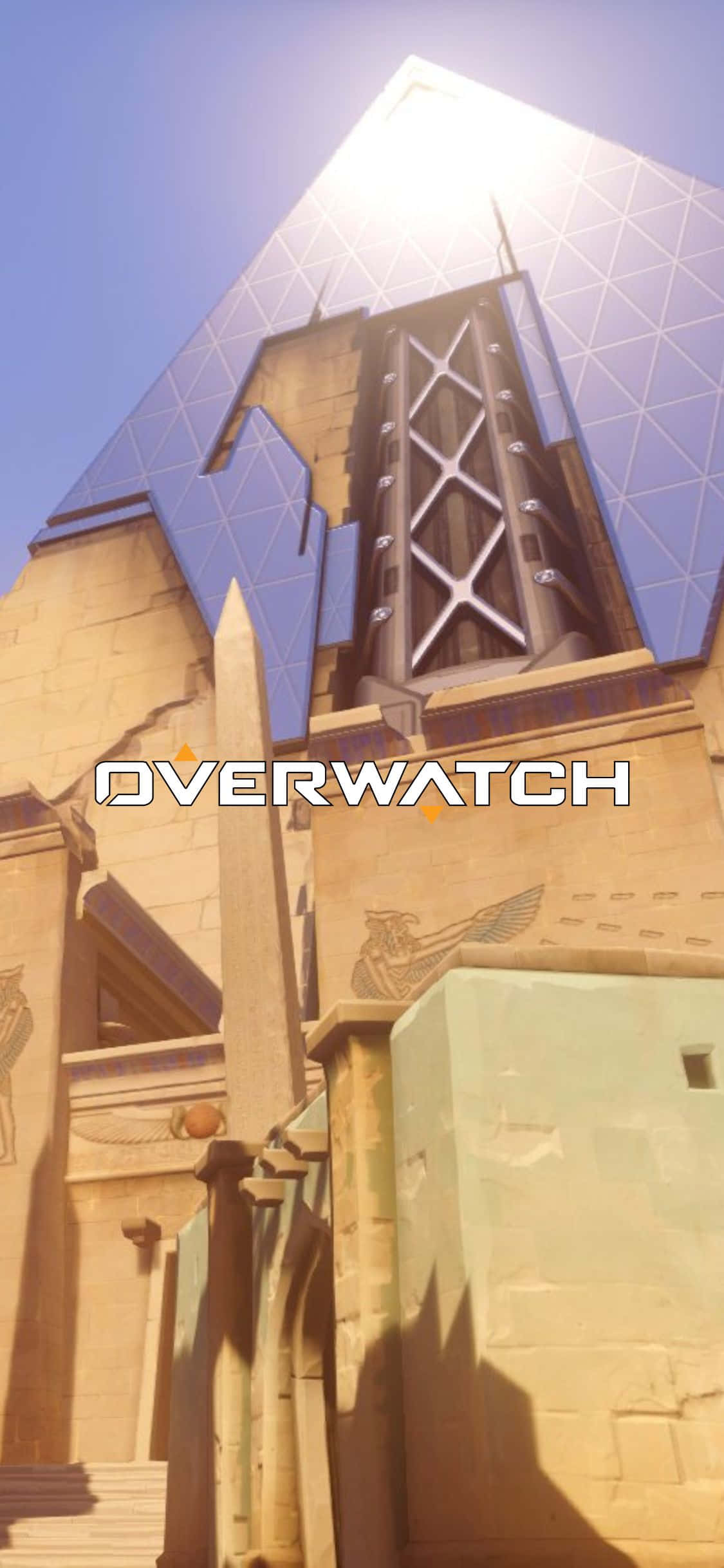 overwatch - একটি বিল্ডিং যাতে overwatch শব্দটি আছে ওয়ালপেপার