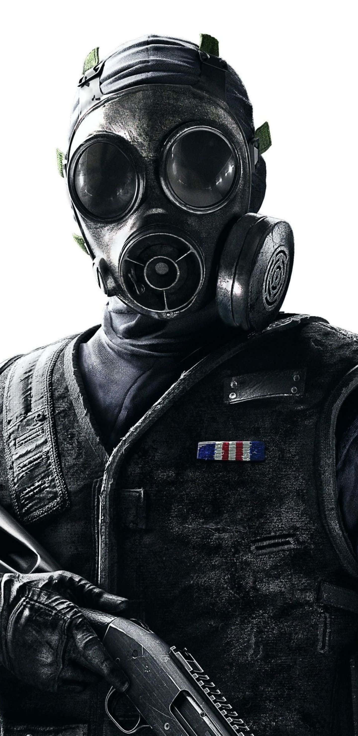 Pixel 3XL এ Rainbow Six Siege এর একটি উত্তেজনাপূর্ণ ম্যাচের জন্য প্রস্তুতি ওয়ালপেপার