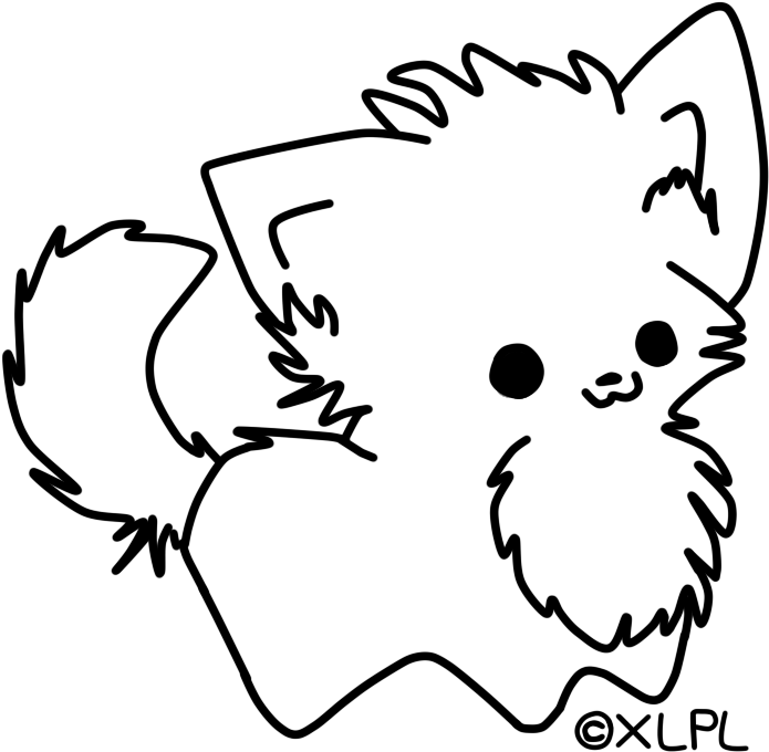 সুন্দর স্কেচি বিড়াল আঁকা.PNG ওয়ালপেপার