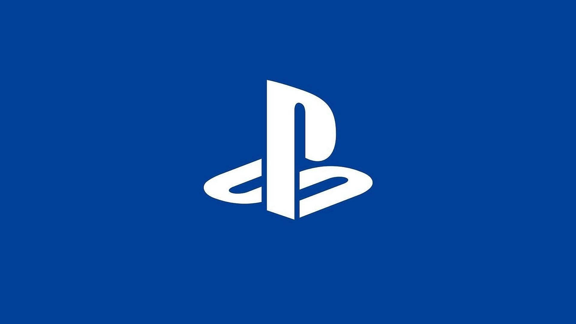 গভীর নীল PS4 লোগো ওয়ালপেপার