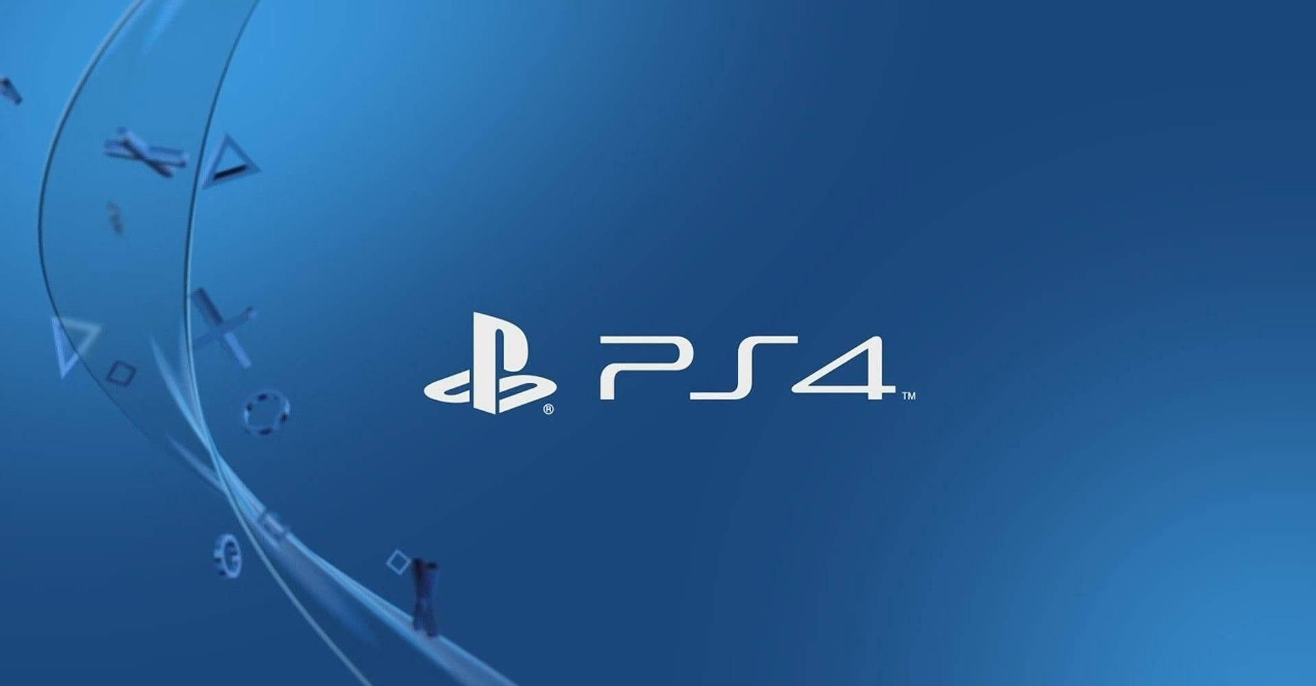 PS4 লোগো আকৃতির বোতাম ওয়ালপেপার