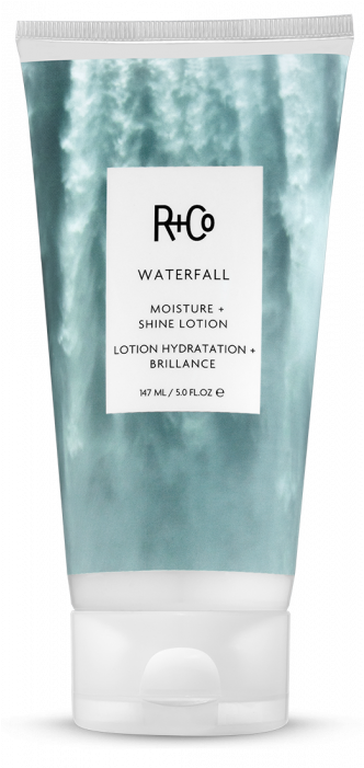 R+ Co Waterfall ময়েশ্চার শাইন লোশন পণ্য ওয়ালপেপার