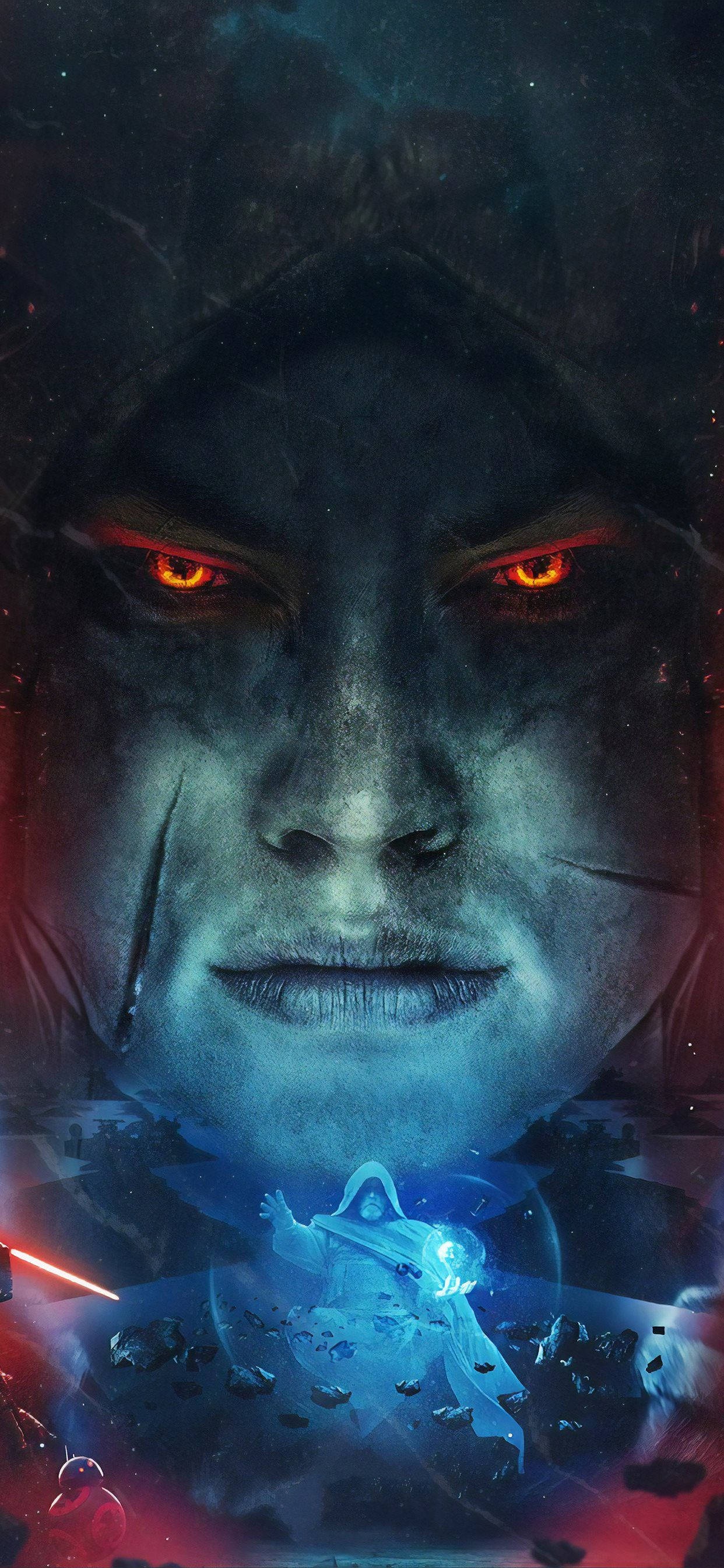 Rise of Skywalker Star Wars 4K iPhone ফ্যানার্ট ওয়ালপেপার
