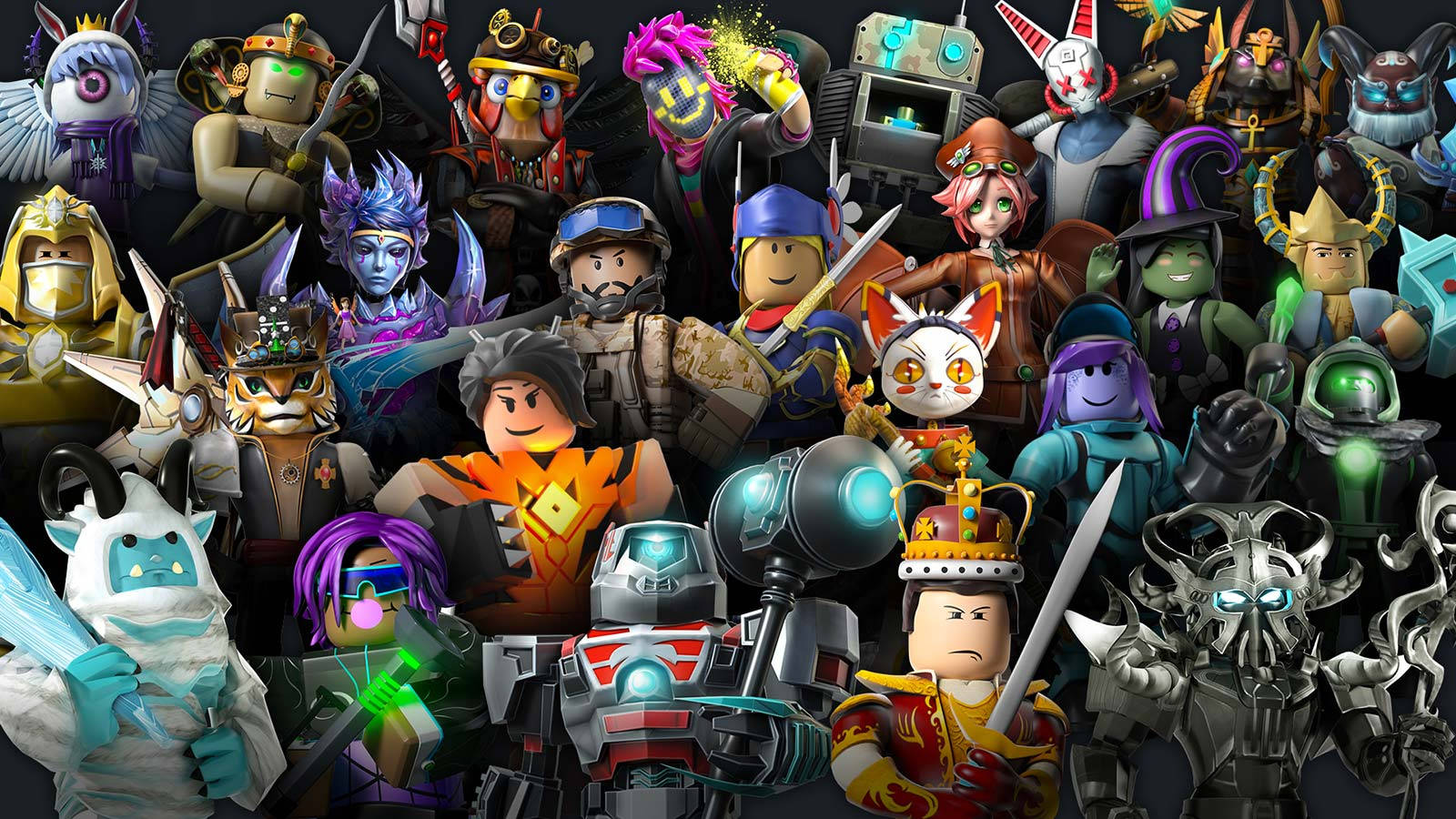 Roblox অ্যাভাটার গ্রুপ ওয়ালপেপার