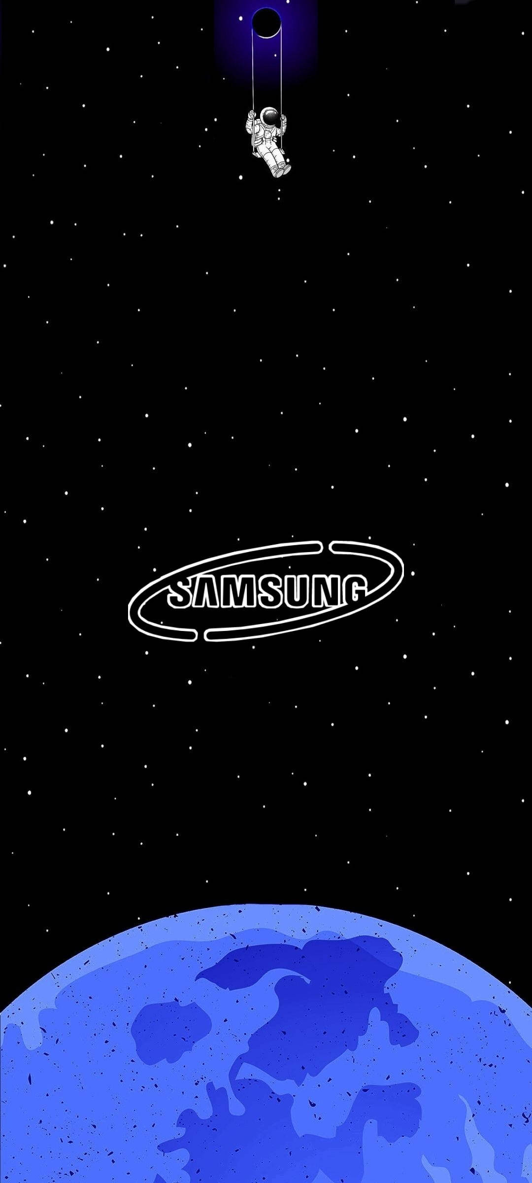 Samsung S21 Ultra দোল খাওয়া নভোচারী ওয়ালপেপার