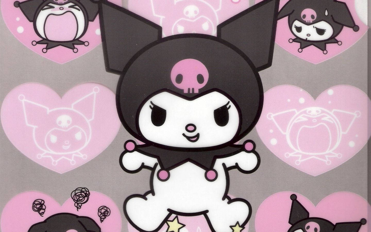 Sanrio ডেস্কটপ পাঙ্কি কুরোমি ওয়ালপেপার