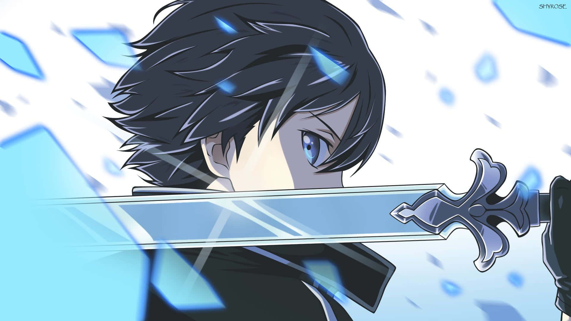 Sword Art Online Kirito's Cool Picture ওয়ালপেপার