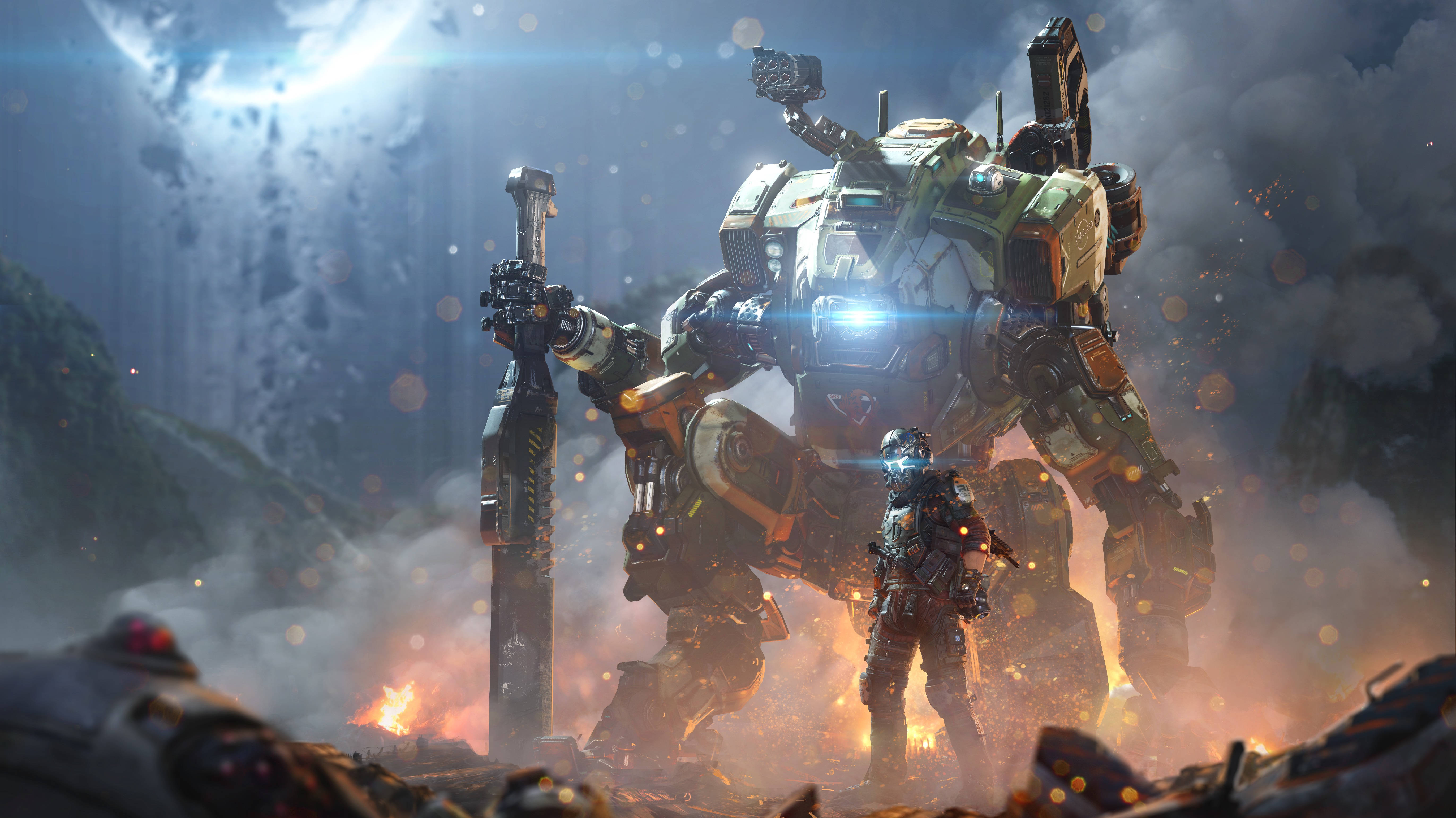 Titanfall 2 4K গেমিং ওয়ালপেপার