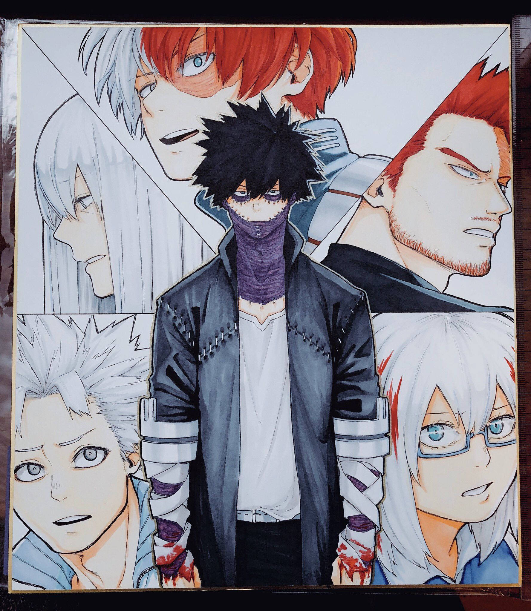 Todoroki Family Collage ওয়ালপেপার