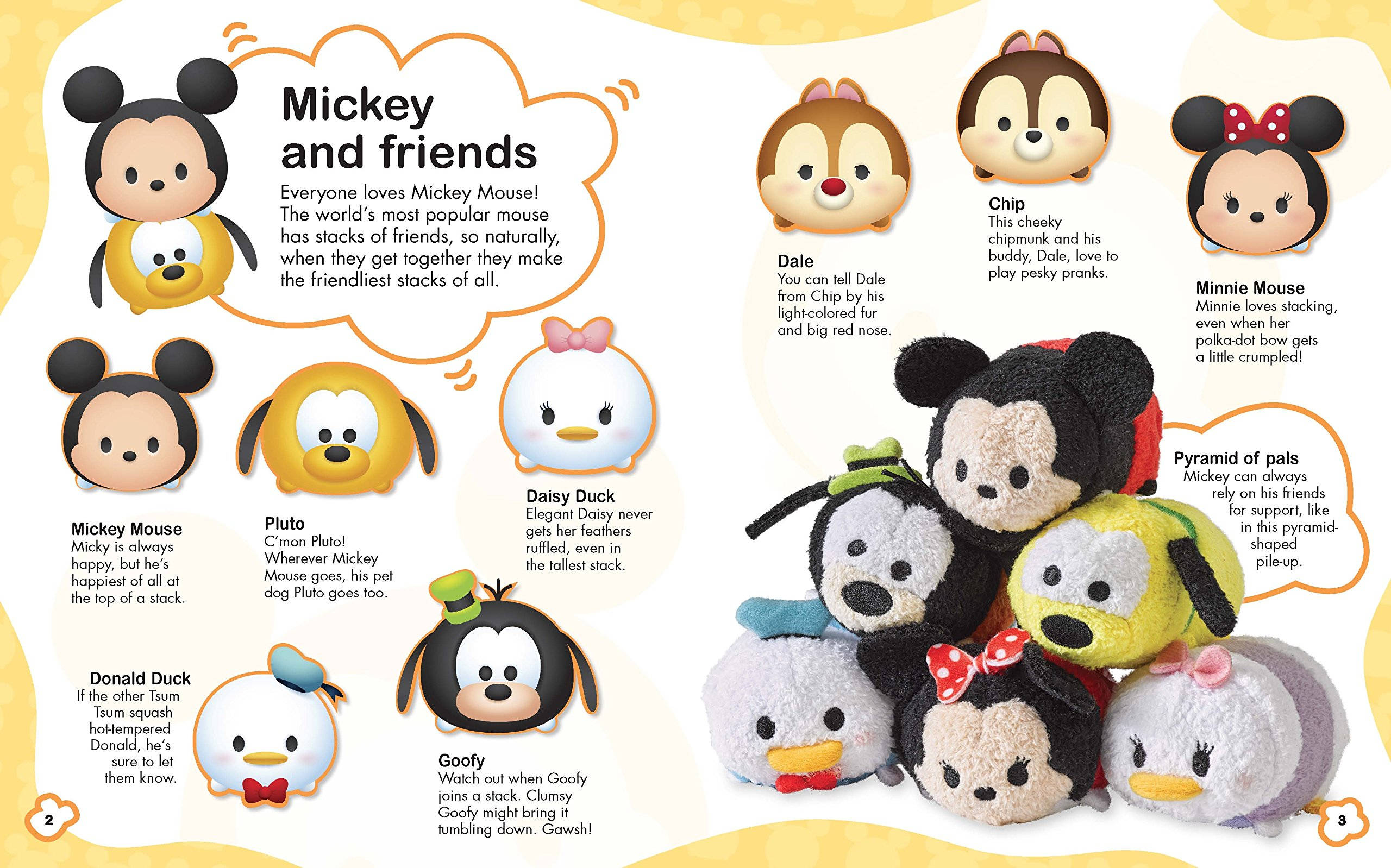 Tsum Tsum মিকি অ্যান্ড ফ্রেন্ডস ওয়ালপেপার
