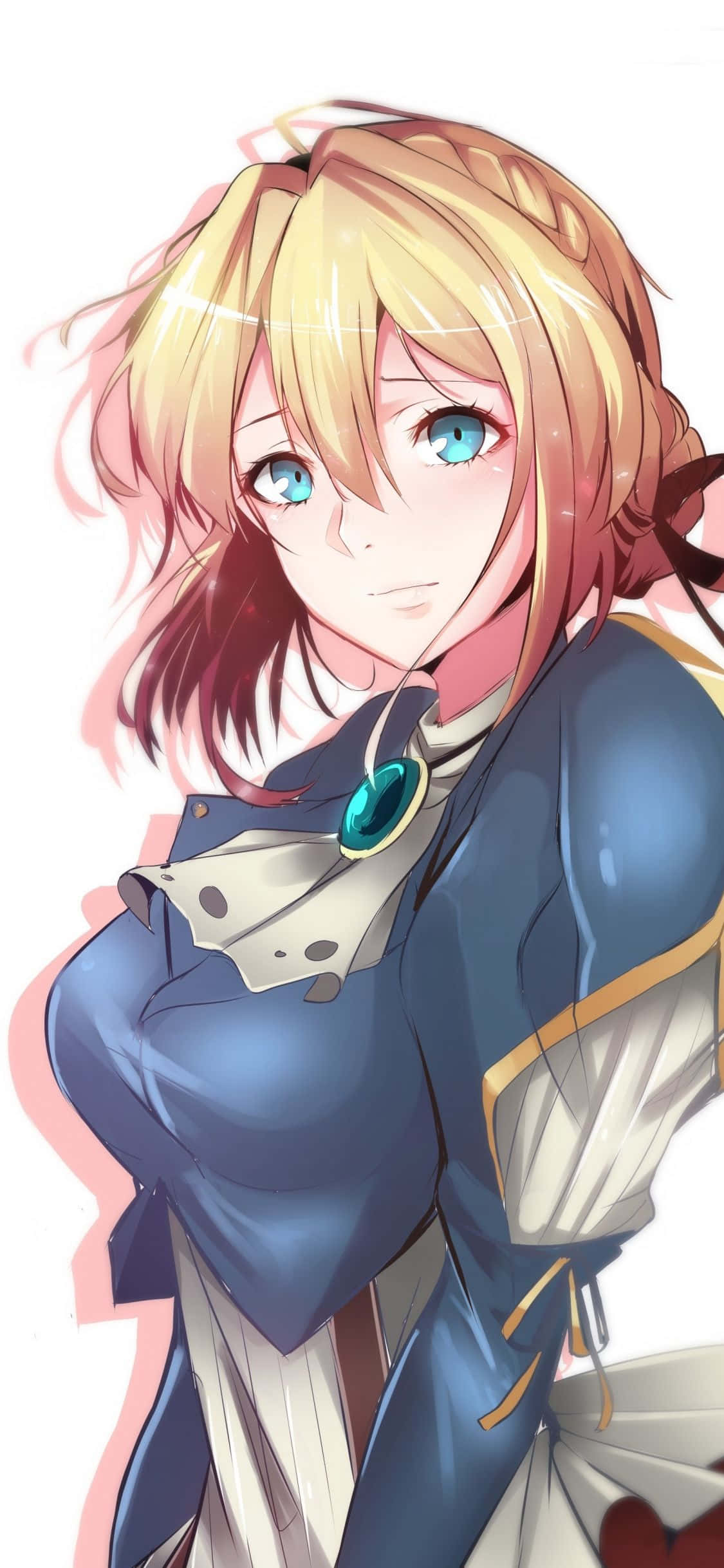 "Violet Evergarden iPhone দিয়ে প্রতিটি মুহূর্ত ক্যাপচার করুন" ওয়ালপেপার