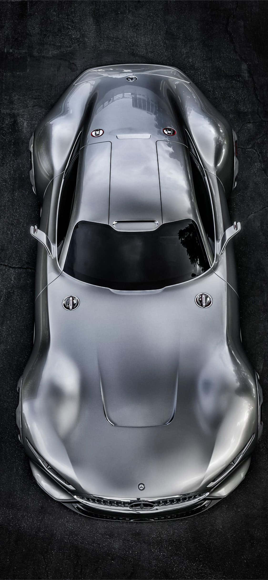 Vision Gran Turismo iPhone Xs Mercedes Amg ব্যাকগ্রাউন্ড ওয়ালপেপার