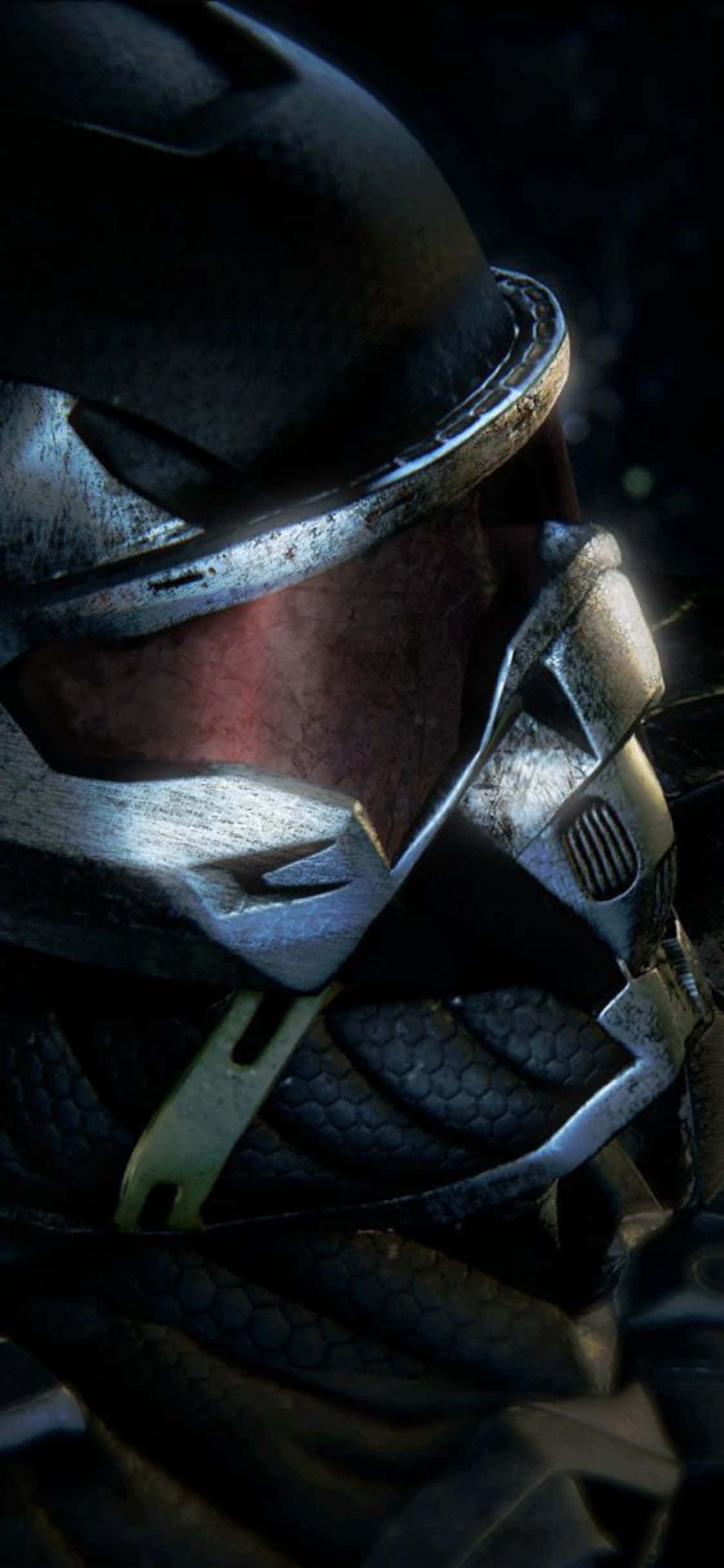 আইফোন X এবং Crysis 3 এর সাথে স্টাইলে মানবতা রক্ষা করুন ওয়ালপেপার