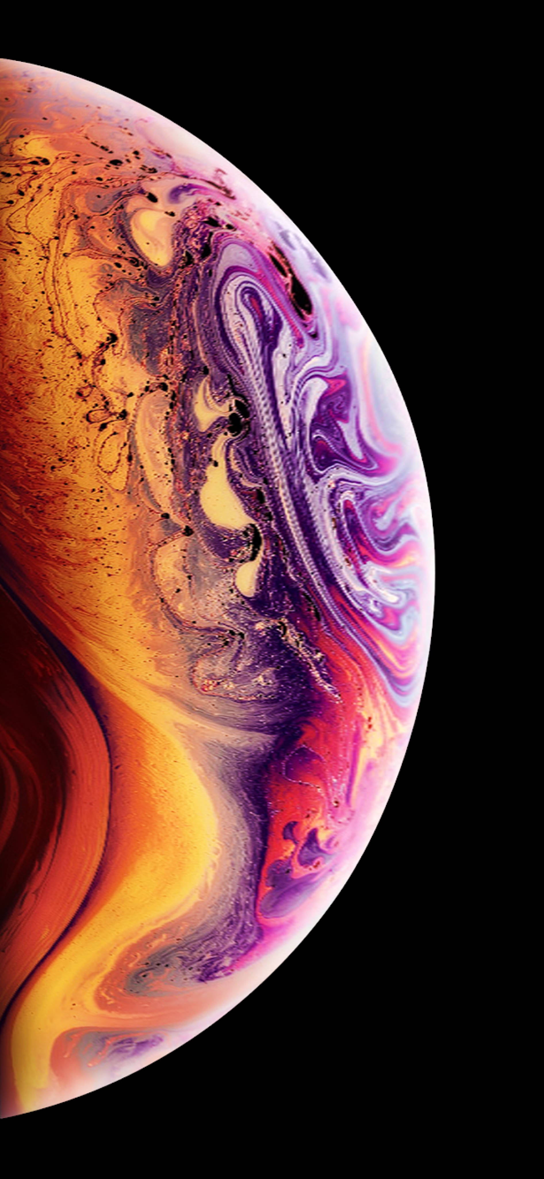 আইফোন X এবং XS Max এর সাথে আপনার স্টাইল প্রদর্শন করুন ওয়ালপেপার