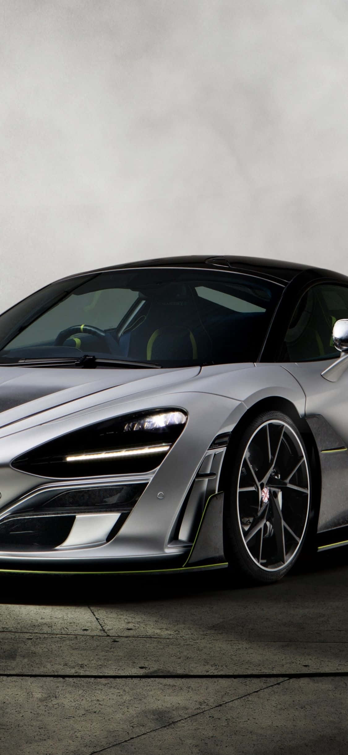 আইফোন Xs পেল ম্যাকলারেন 720s রূপান্তর ওয়ালপেপার