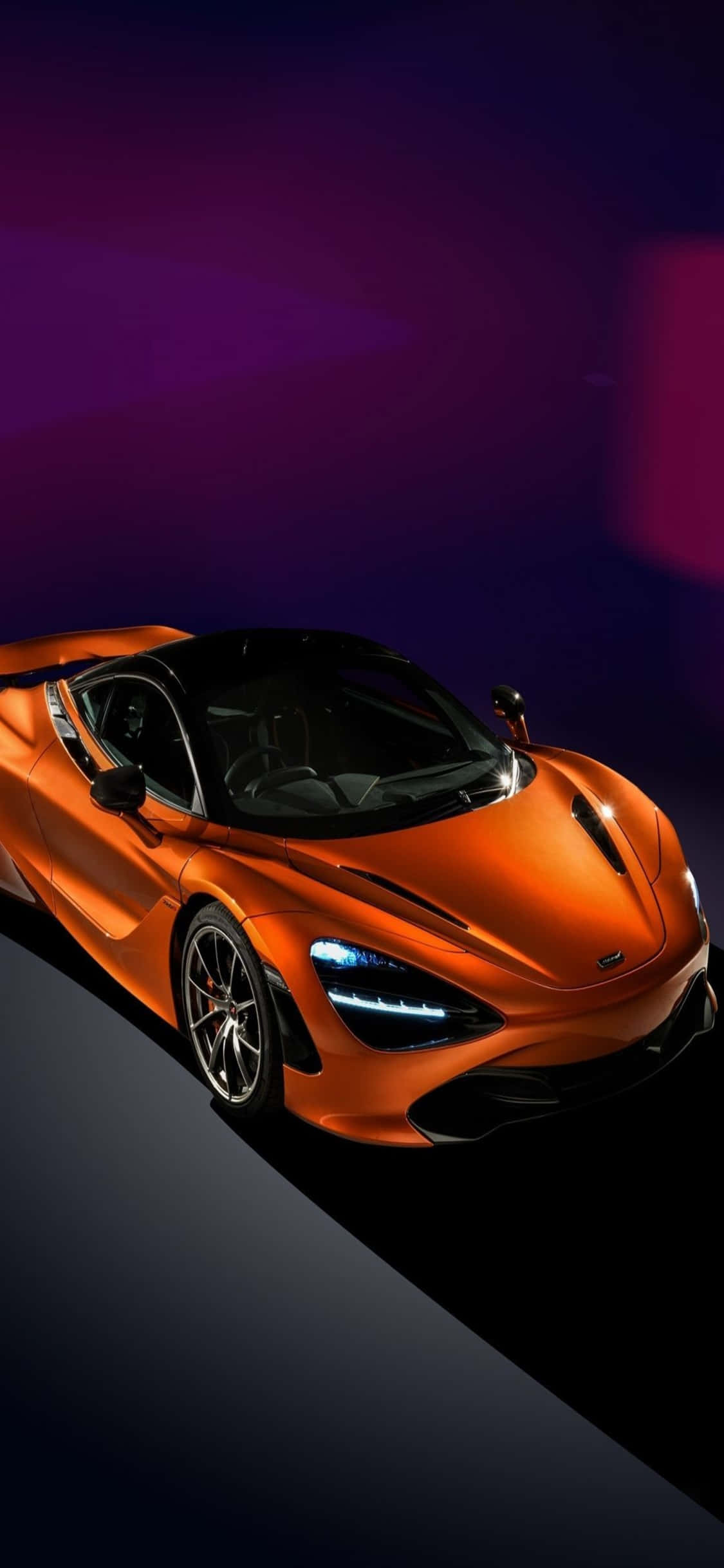 আইফোন Xs এবং ম্যাকলারেন 720s এর রোমাঞ্চকর সমন্বয় ওয়ালপেপার