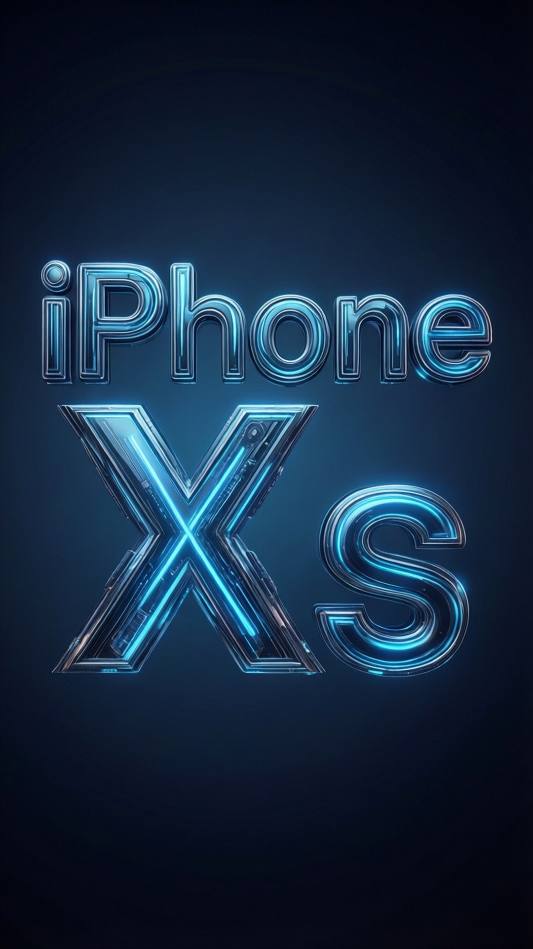 আইফোন Xs টাইপোগ্রাফি ওয়ালপেপার