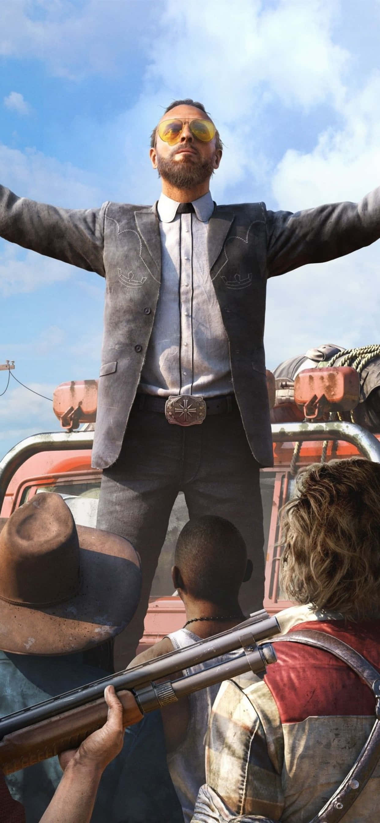 আইফোন Xs Max এ Far Cry 5 ওয়ালপেপার