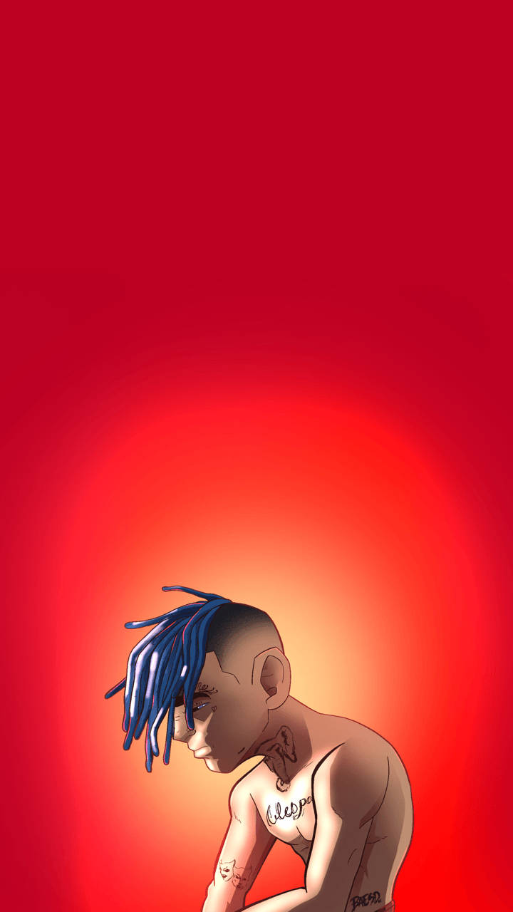 Xxxtentacion অ্যানিমে শার্টলেস ওয়ালপেপার