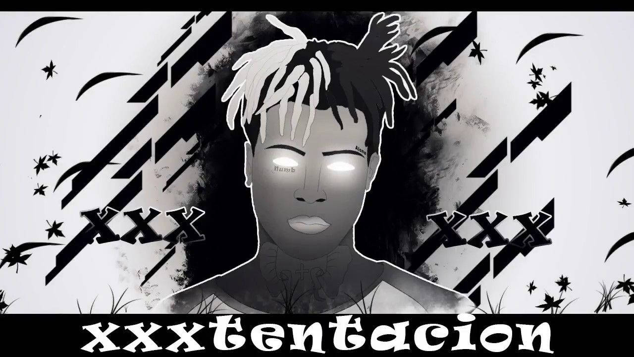 Xxxtentacion অ্যানিমে র্যাপার পোস্টার ওয়ালপেপার