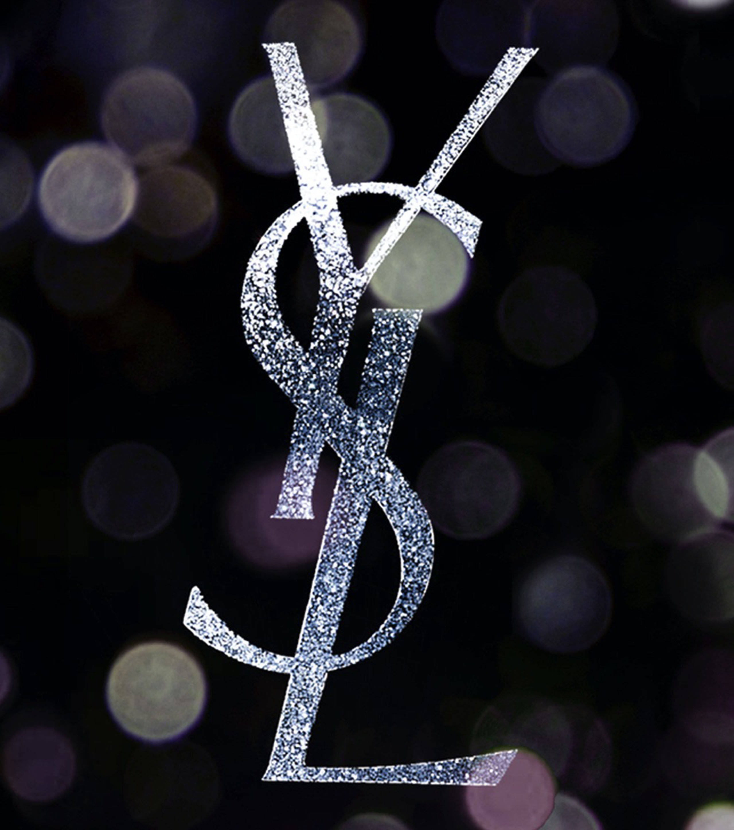 YSL Christmas Edition Logo ওয়ালপেপার