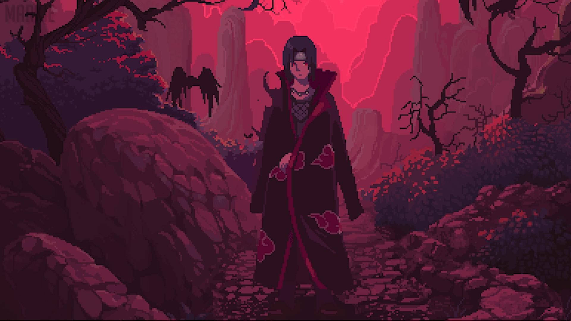 1920x1080 ইতাচি উচিহা - ম্যানি নাইটস (সঙ্গীত ছাড়া) ওয়ালপেপার — অন্ধকার অ্যানিমে জিআইএফ ওয়ালপেপার