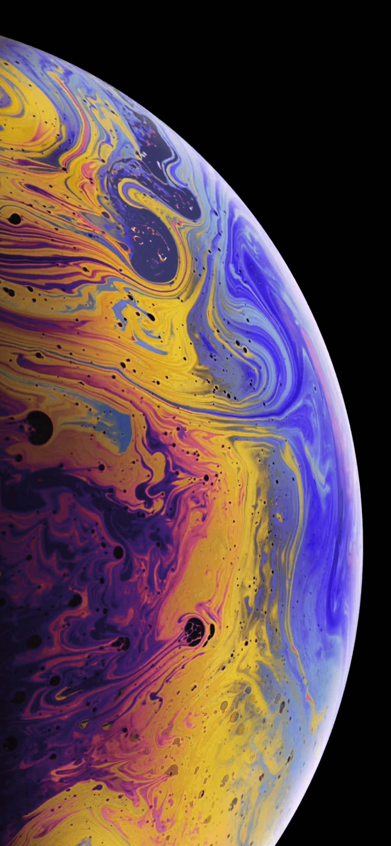 অ্যাপল আইফোন Xs Max যার মসৃণ এজ-টু-এজ ডিজাইন ও OLED সুপার রেটিনা ডিসপ্লে ওয়ালপেপার